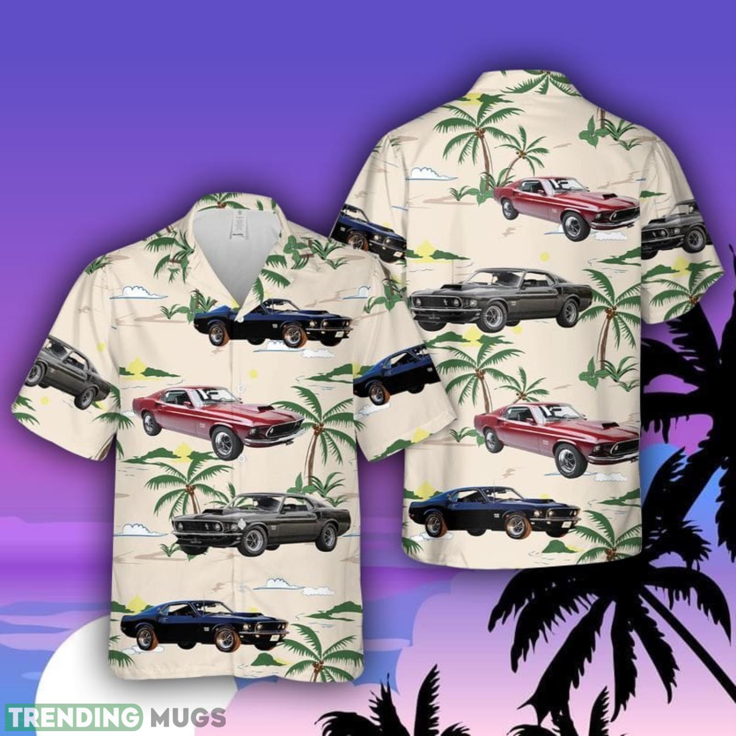 1969 Ford Mustang Boss 429 Aloha Hawaiian Shirt Men And Women Beach Shirt Product Photo 1 1969 Ford Mustang Boss 429 Aloha Hawaiian Shirt Men And Women Beach Shirt Product Photo 1