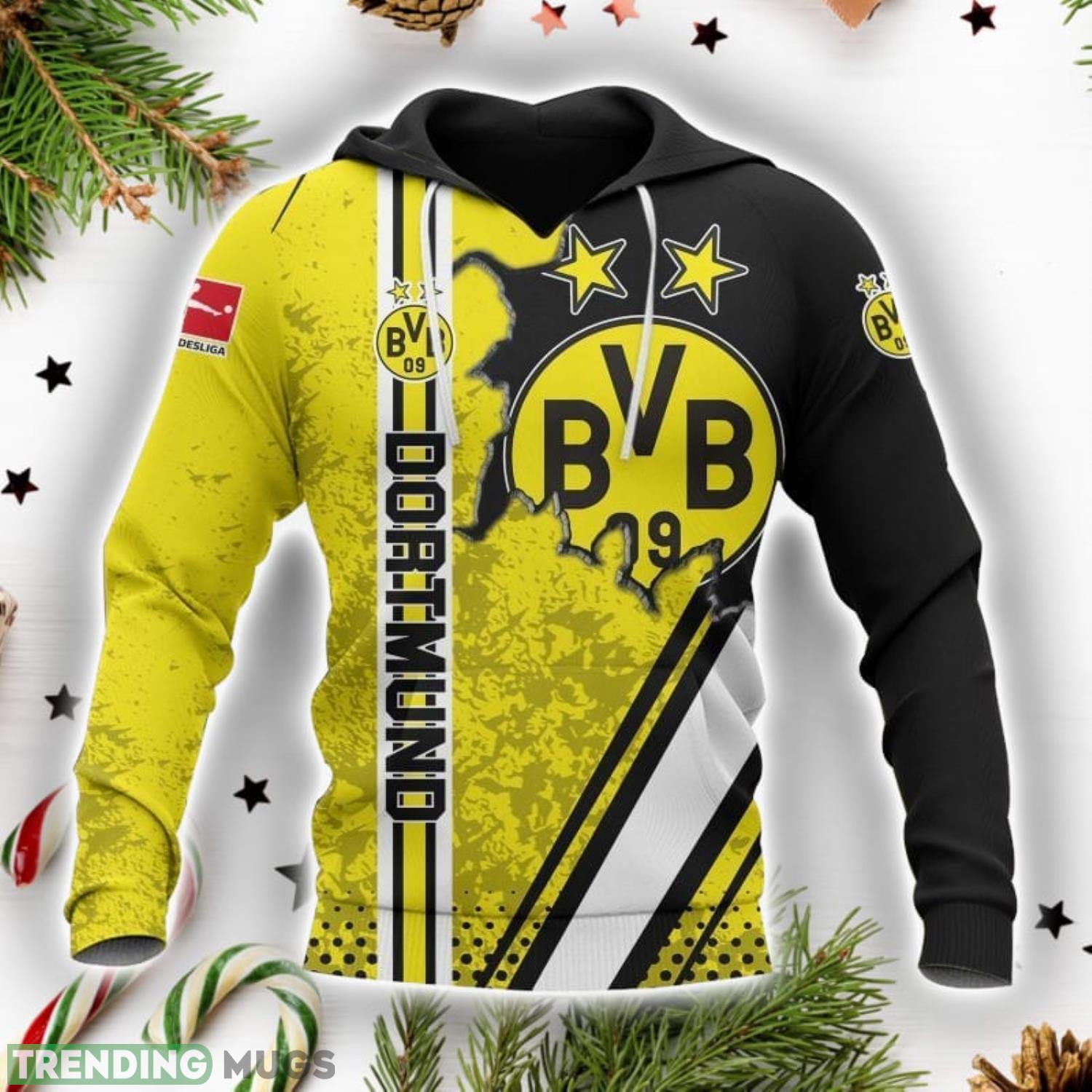 Borussia Dortmund Printing Hoodie 3D All Over Printed Gift For Men And Women Product Photo 1 Borussia Dortmund Printing Hoodie 3D All Over Printed Gift For Men And Women Product Photo 1