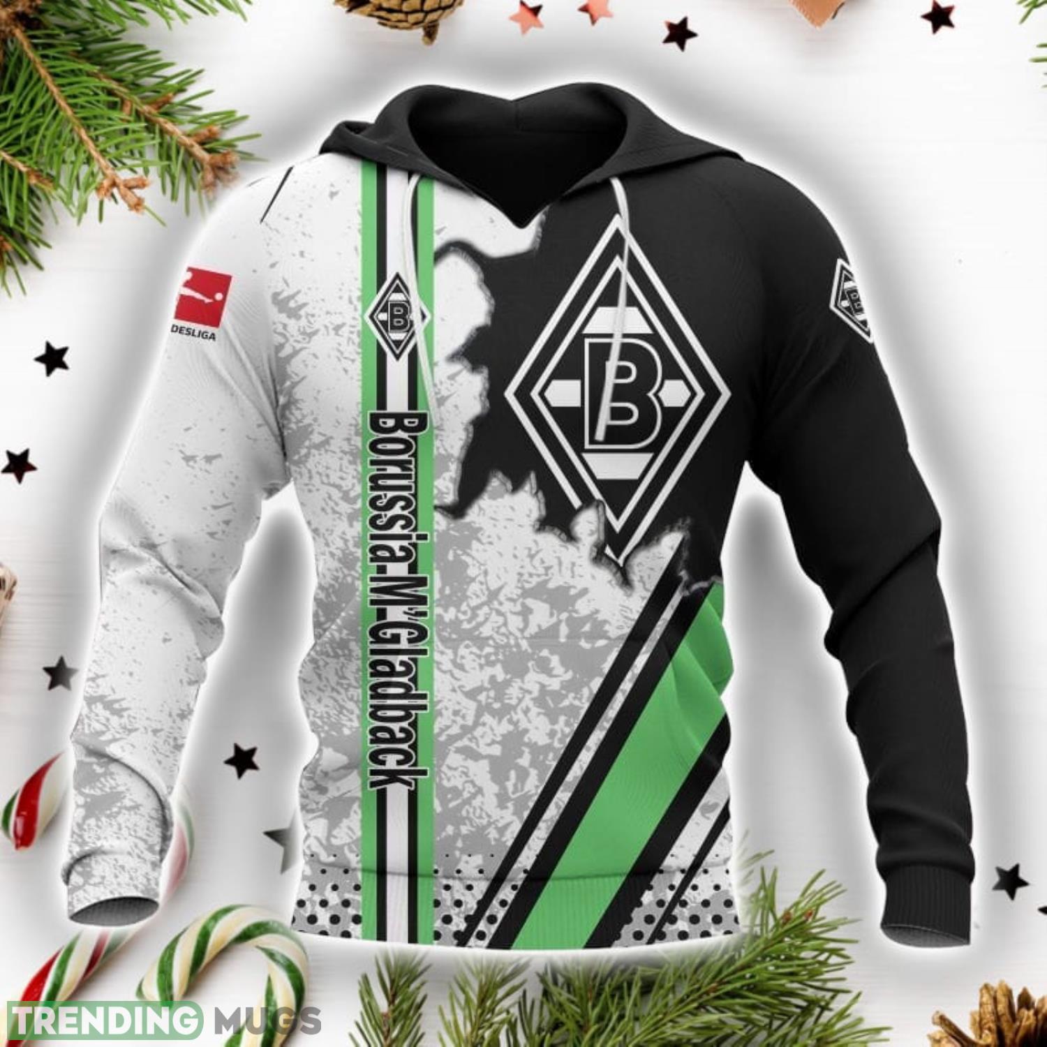 Borussia Monchengladbach Printing Hoodie 3D All Over Printed Gift For Men And Women Product Photo 1 Borussia Monchengladbach Printing Hoodie 3D All Over Printed Gift For Men And Women Product Photo 1