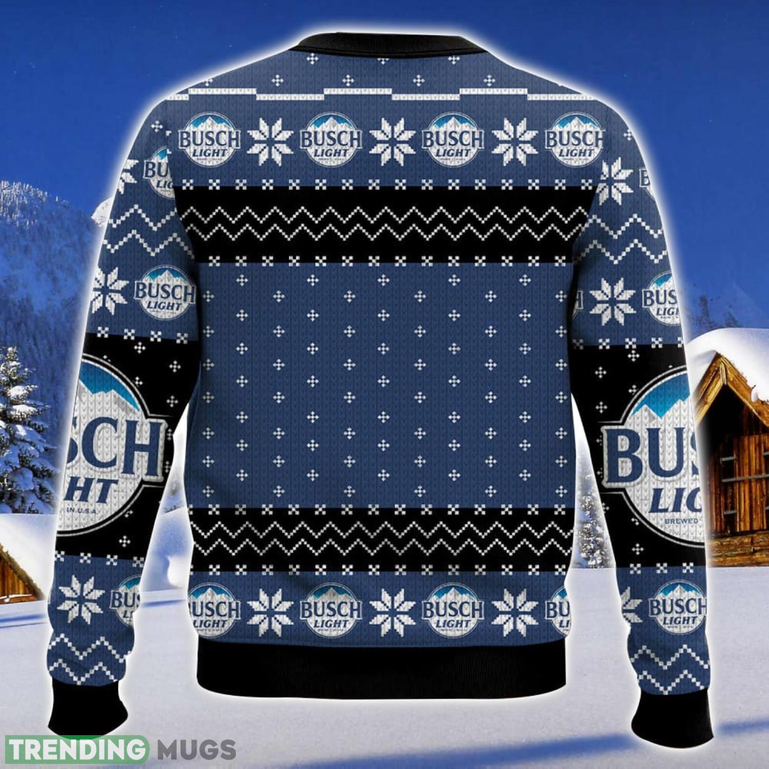 Busch Light Nice Gift Ugly Christmas Sweater Christmas Gift 3D printed Sweater 3D Sweater Busch Light Nice Gift Ugly Christmas Sweater Christmas Gift 3D printed Sweater 3D Sweater