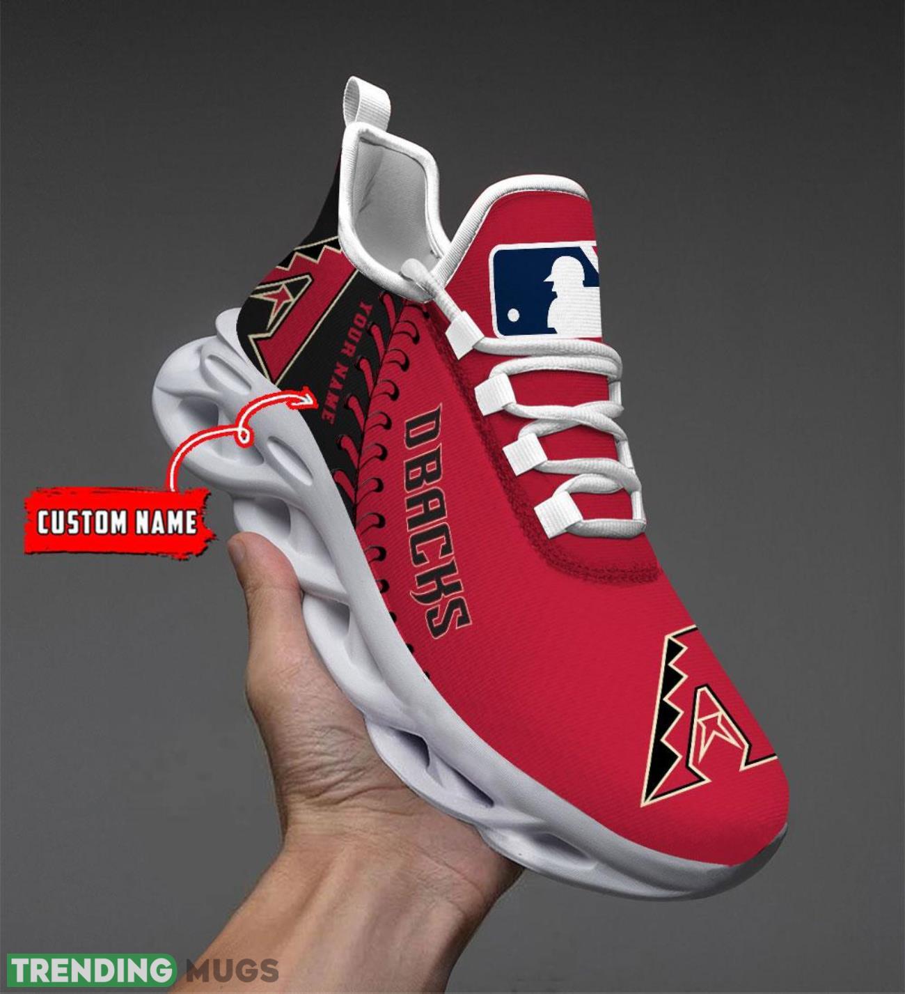 Custom Name Arizona Diamondbacks Max Soul Shoes Chunky Sneakers Custom Name Product Photo 1 Custom Name Arizona Diamondbacks Max Soul Shoes Chunky Sneakers Custom Name Product Photo 1