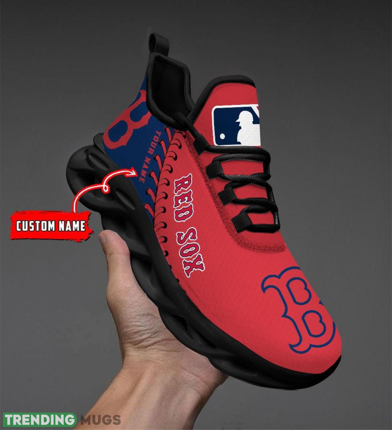 Custom Name Boston Red Sox Max Soul Shoes Chunky Sneakers Custom Name Max Soul Custom Name Boston Red Sox Max Soul Shoes Chunky Sneakers Custom Name Max Soul