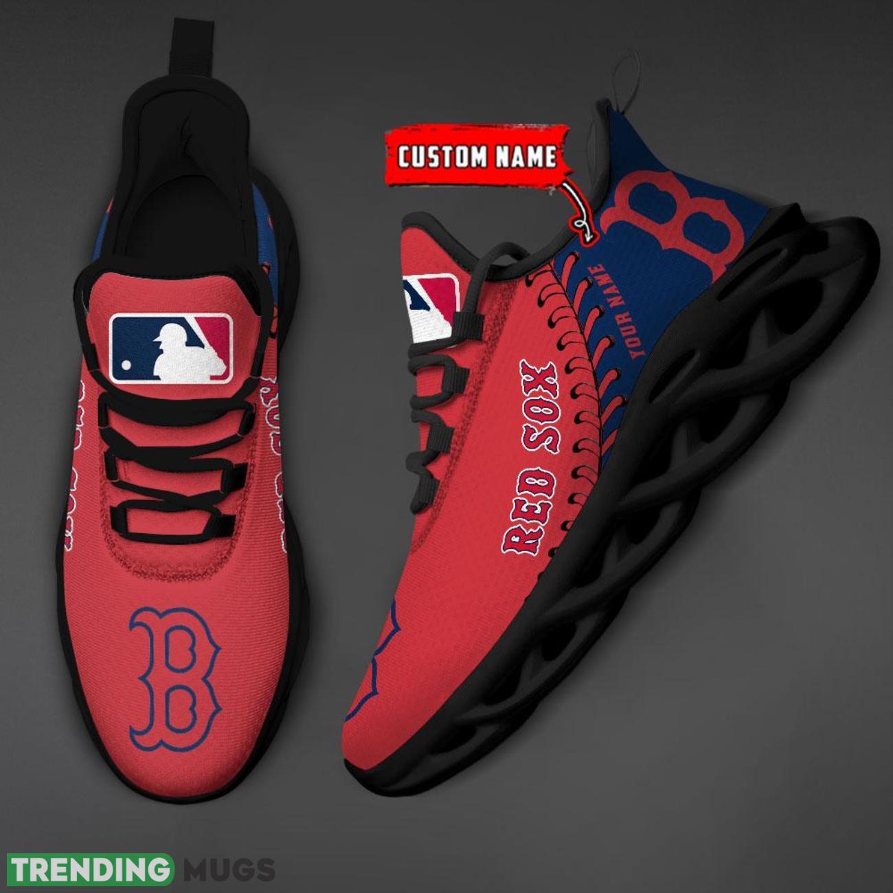 Custom Name Boston Red Sox Max Soul Shoes Chunky Sneakers Custom Name Max Soul Custom Name Boston Red Sox Max Soul Shoes Chunky Sneakers Custom Name Max Soul