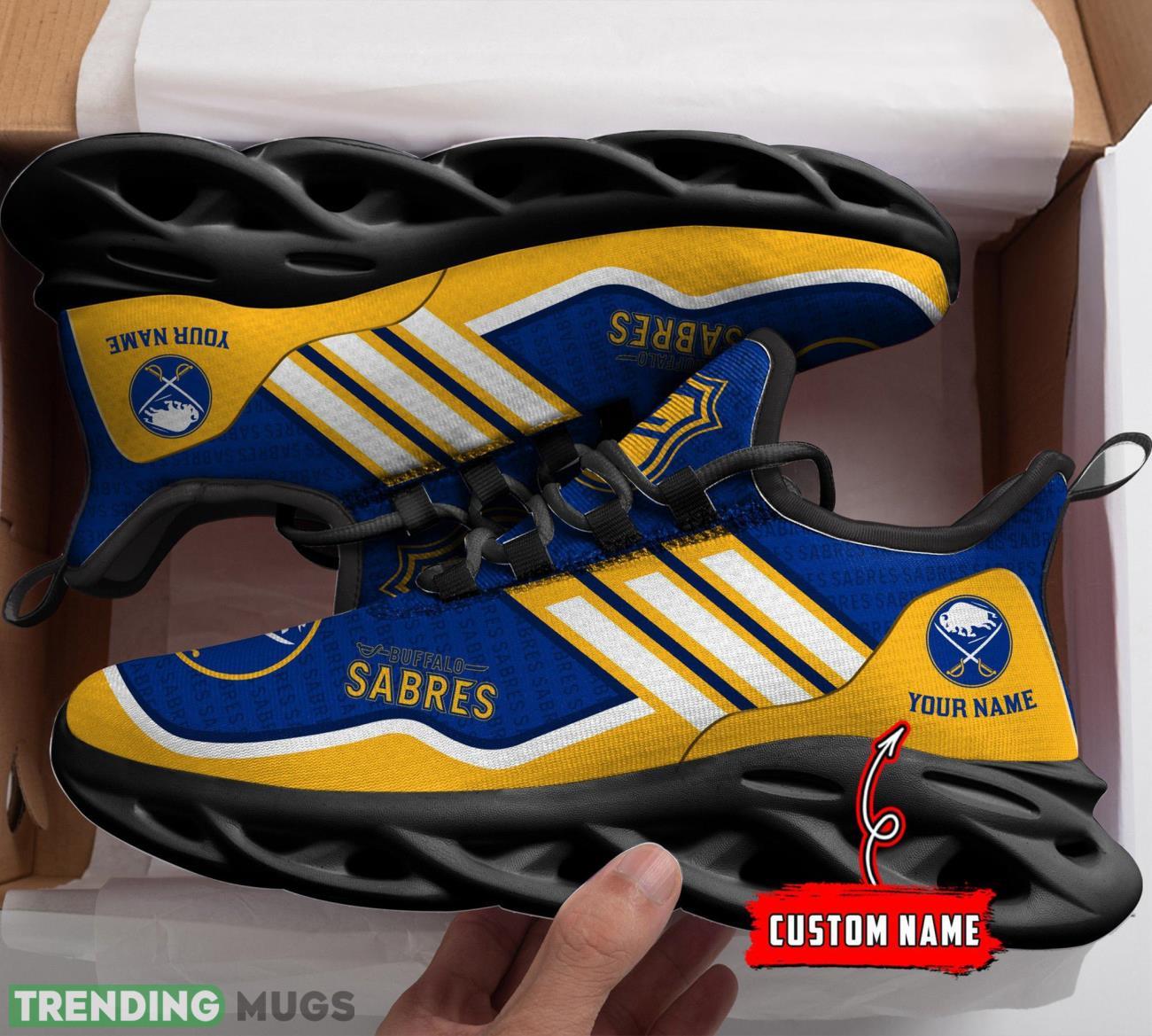Custom Name Buffalo Sabres CAMO Personalized Gift Max Soul Shoes Max Soul Custom Name Buffalo Sabres CAMO Personalized Gift Max Soul Shoes Max Soul