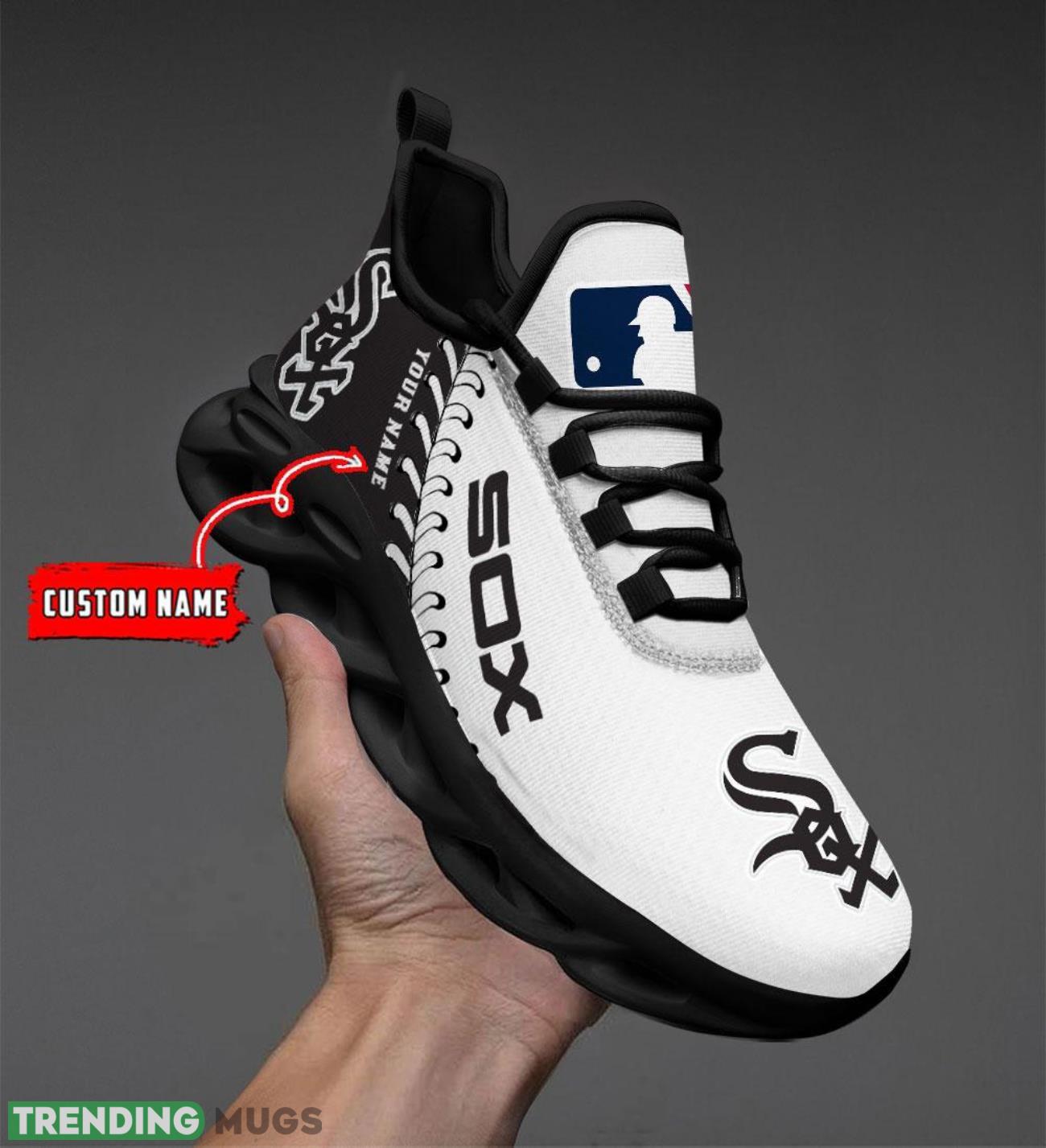 Custom Name Chicago White Sox Max Soul Shoes Chunky Sneakers Custom Name Max Soul Custom Name Chicago White Sox Max Soul Shoes Chunky Sneakers Custom Name Max Soul