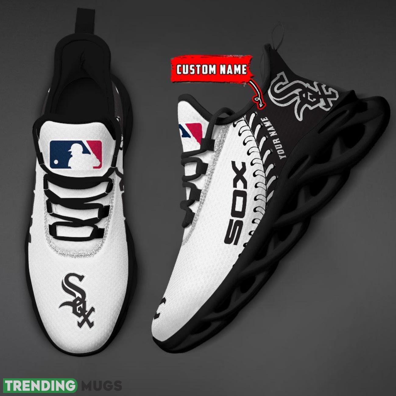 Custom Name Chicago White Sox Max Soul Shoes Chunky Sneakers Custom Name Max Soul Custom Name Chicago White Sox Max Soul Shoes Chunky Sneakers Custom Name Max Soul