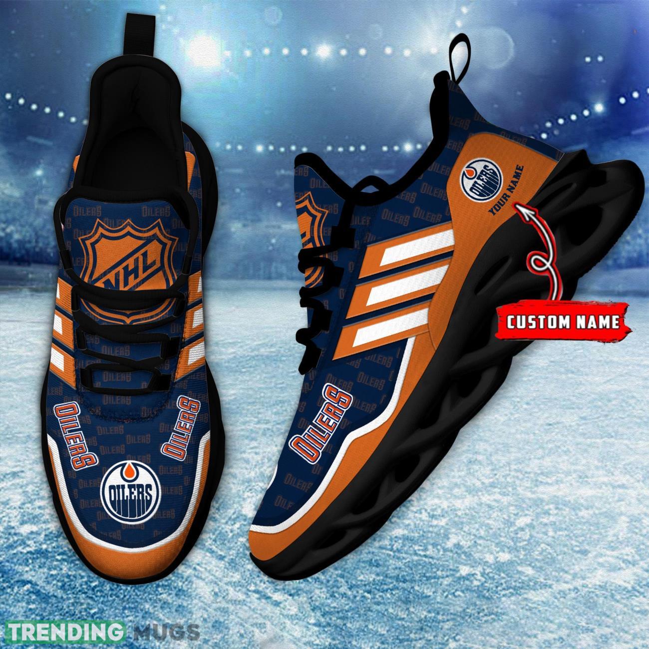 Custom Name Edmonton Oilers CAMO Personalized Gift Max Soul Shoes Max Soul Custom Name Edmonton Oilers CAMO Personalized Gift Max Soul Shoes Max Soul