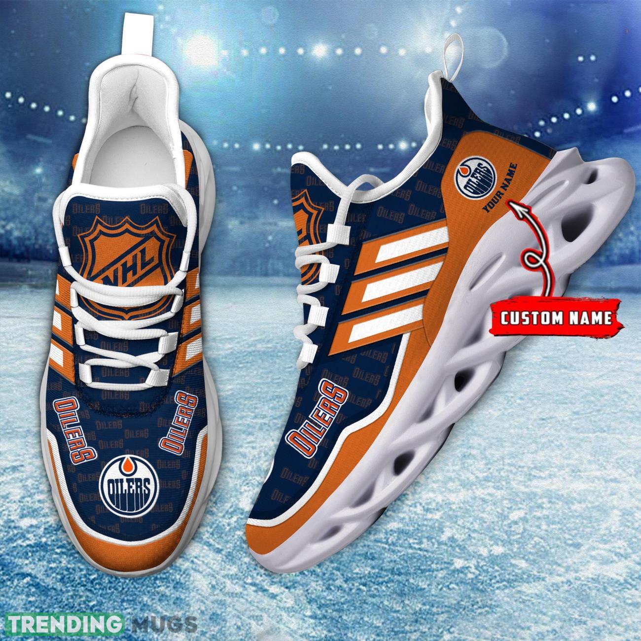 Custom Name Edmonton Oilers CAMO Personalized Gift Max Soul Shoes Max Soul Custom Name Edmonton Oilers CAMO Personalized Gift Max Soul Shoes Max Soul