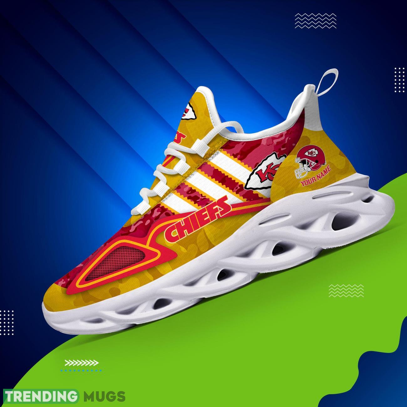 Custom Name Kansas City Chiefs Camo Pattern Lover Max Soul Shoes For Men And Women Max Soul Custom Name Kansas City Chiefs Camo Pattern Lover Max Soul Shoes For Men And Women Max Soul