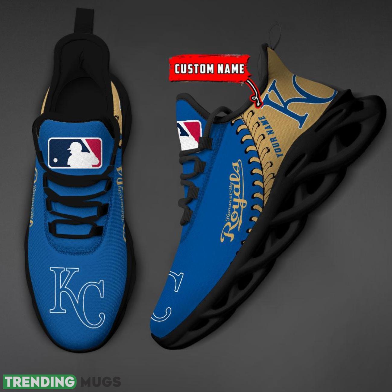 Custom Name Kansas City Royals Max Soul Shoes Chunky Sneakers Custom Name Max Soul Custom Name Kansas City Royals Max Soul Shoes Chunky Sneakers Custom Name Max Soul