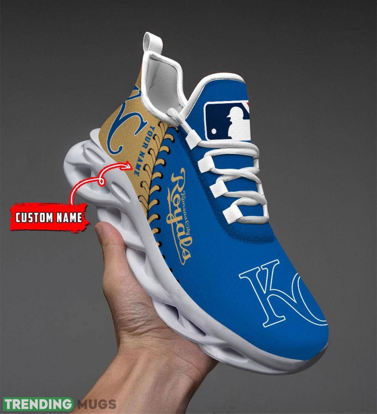 Custom Name Kansas City Royals Max Soul Shoes Chunky Sneakers Custom Name Product Photo 1 Custom Name Kansas City Royals Max Soul Shoes Chunky Sneakers Custom Name Product Photo 1