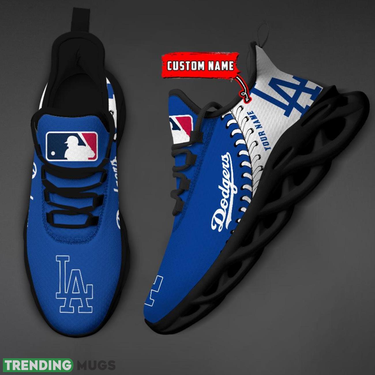 Custom Name Los Angeles Dodgers Max Soul Shoes Chunky Sneakers Custom Name Max Soul Custom Name Los Angeles Dodgers Max Soul Shoes Chunky Sneakers Custom Name Max Soul