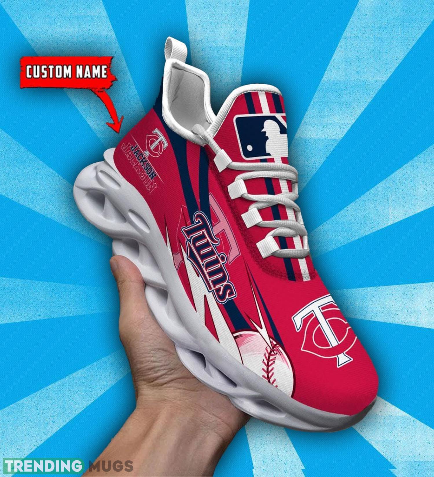 Custom Name Minnesota Twins Personalized Sneakers Max Soul Shoes Product Photo 1 Custom Name Minnesota Twins Personalized Sneakers Max Soul Shoes Product Photo 1