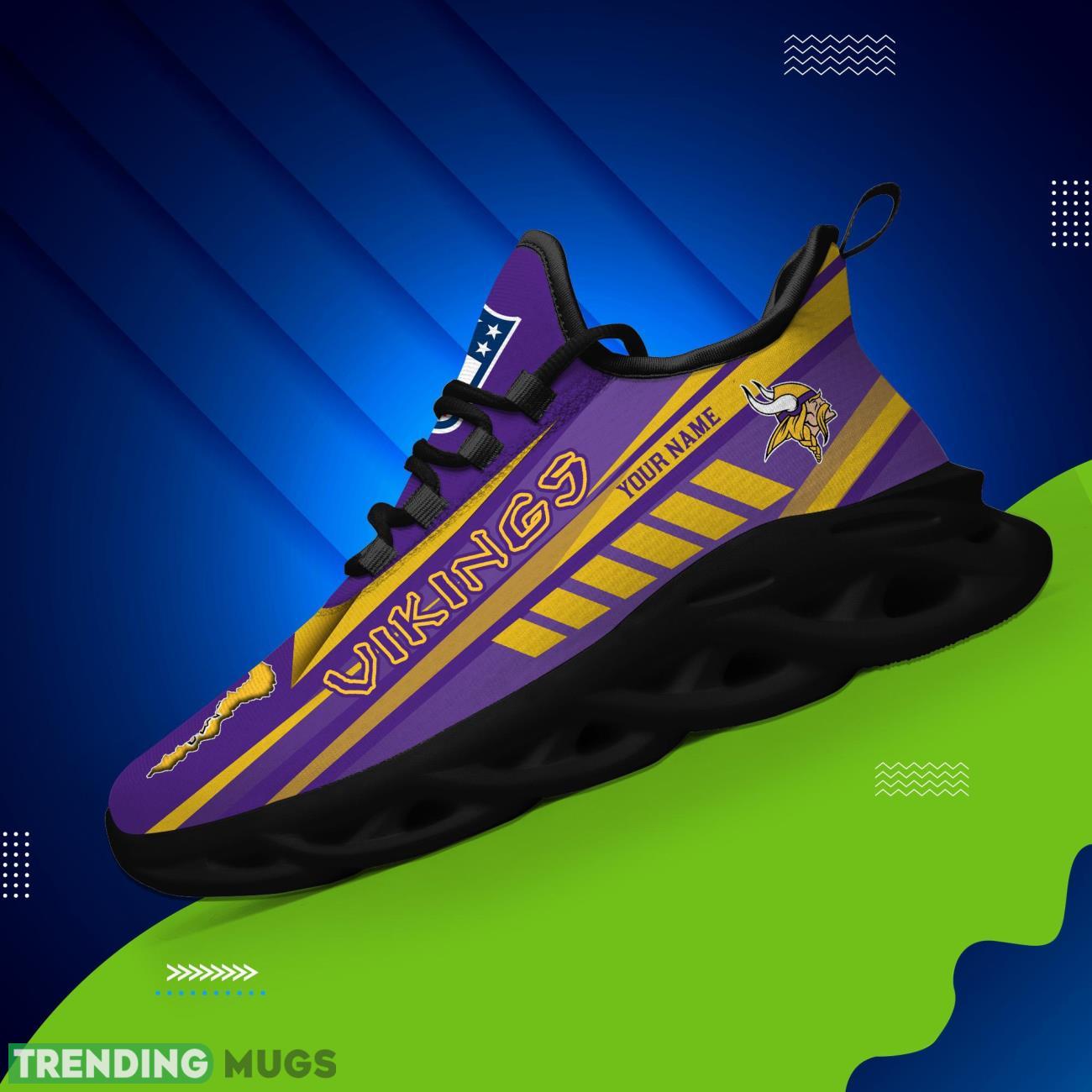 Custom Name Minnesota Vikings Custom Name For Fans Max Soul Sneakers Max Soul Custom Name Minnesota Vikings Custom Name For Fans Max Soul Sneakers Max Soul
