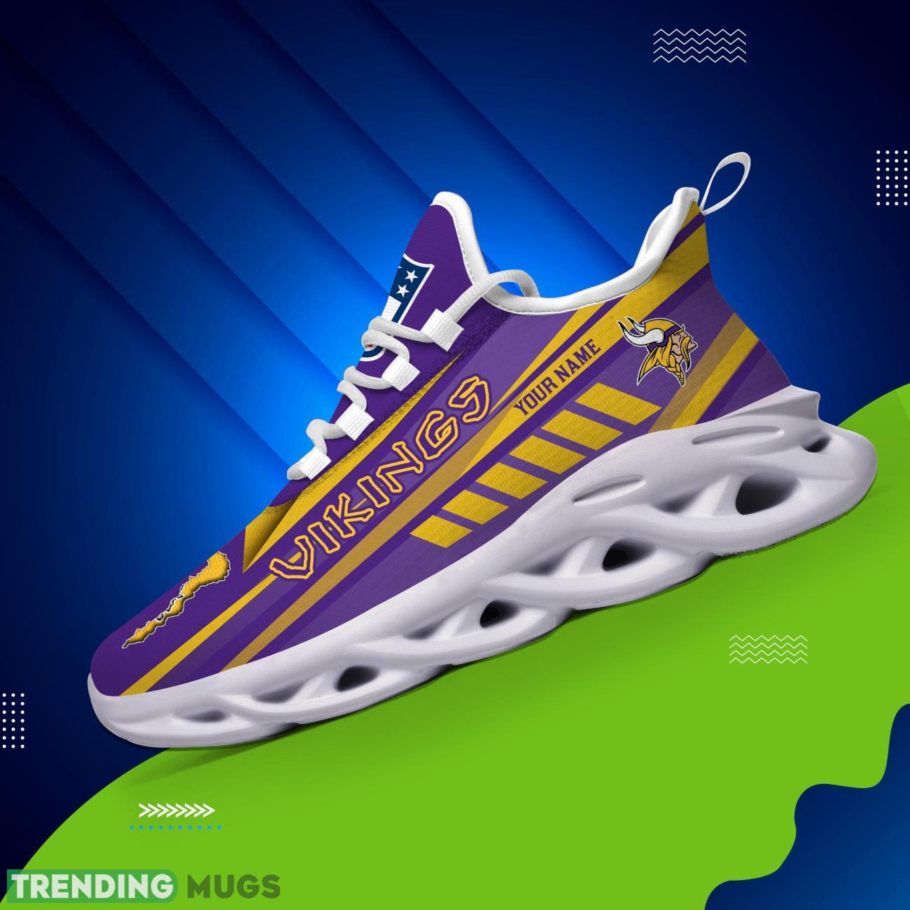 Custom Name Minnesota Vikings Custom Name For Fans Max Soul Sneakers Max Soul Custom Name Minnesota Vikings Custom Name For Fans Max Soul Sneakers Max Soul