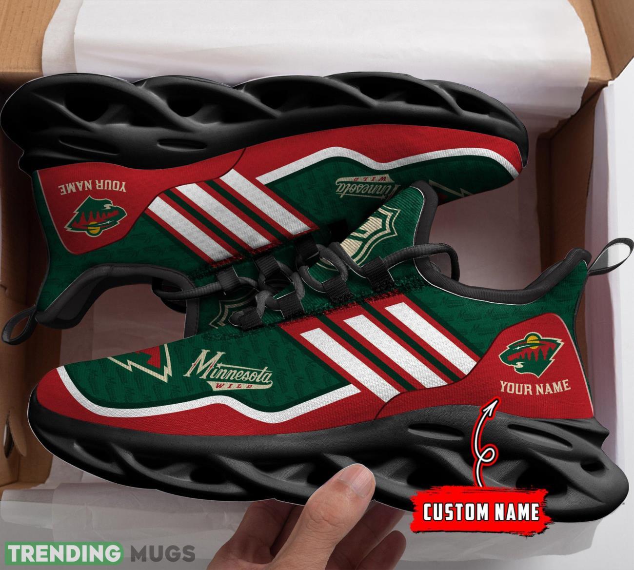 Custom Name Minnesota Wild CAMO Personalized Gift Max Soul Shoes Max Soul Custom Name Minnesota Wild CAMO Personalized Gift Max Soul Shoes Max Soul