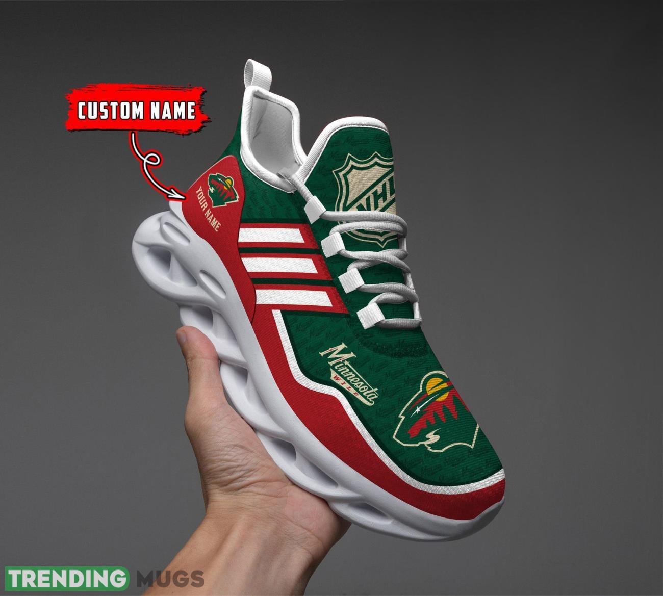 Custom Name Minnesota Wild CAMO Personalized Gift Max Soul Shoes Max Soul Custom Name Minnesota Wild CAMO Personalized Gift Max Soul Shoes Max Soul