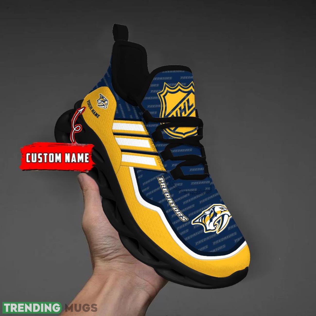 Custom Name Nashville Predators CAMO Personalized Gift Max Soul Shoes Max Soul Custom Name Nashville Predators CAMO Personalized Gift Max Soul Shoes Max Soul