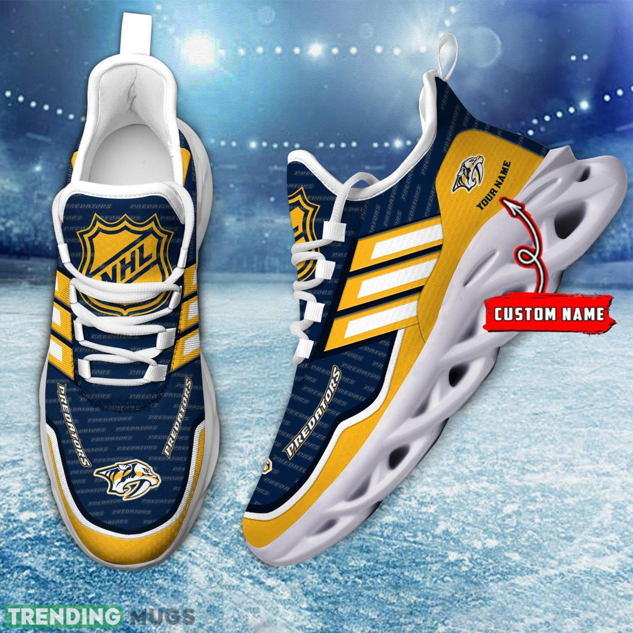 Custom Name Nashville Predators CAMO Personalized Gift Max Soul Shoes Product Photo 1 Custom Name Nashville Predators CAMO Personalized Gift Max Soul Shoes Product Photo 1