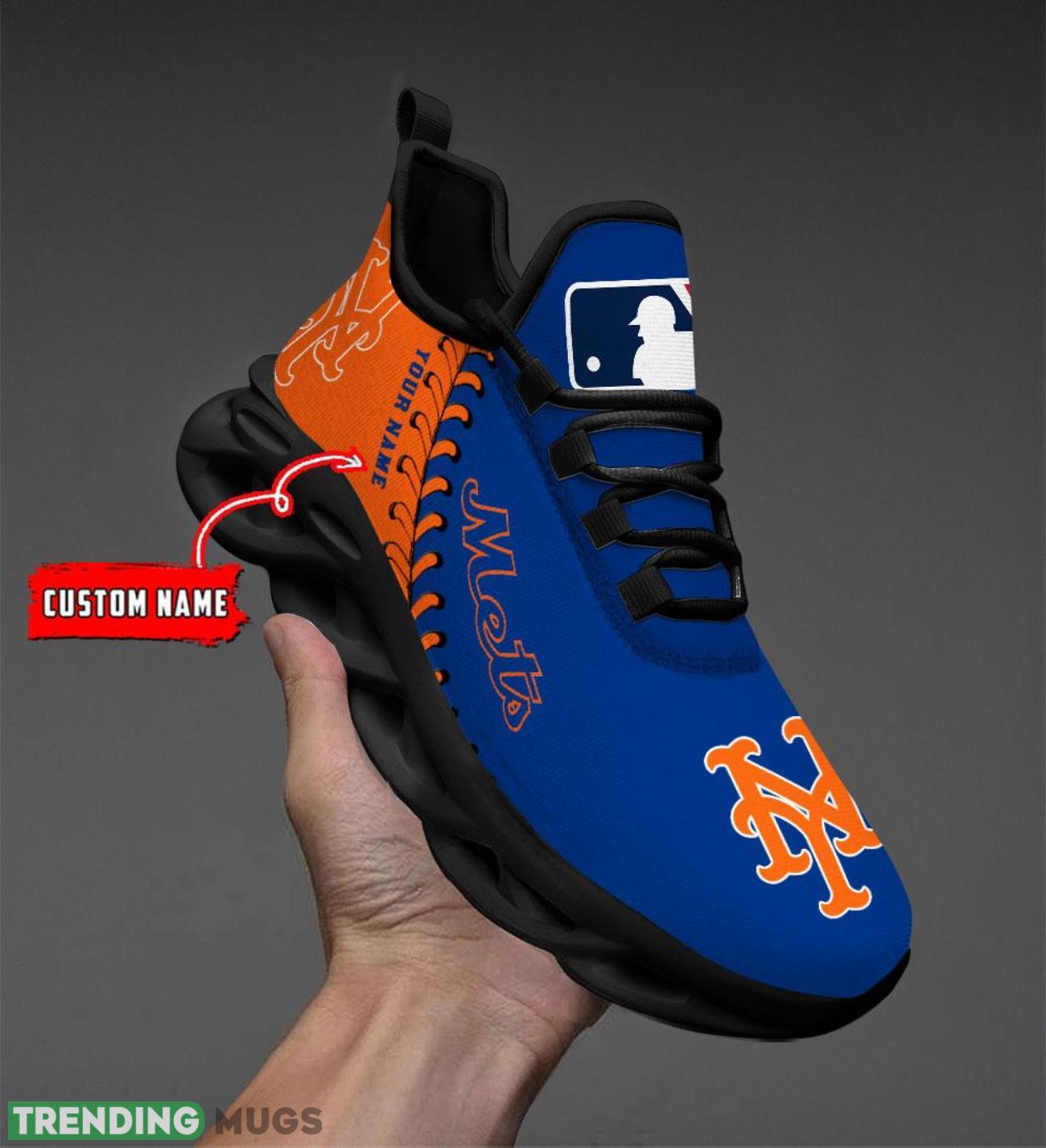 Custom Name New York Mets Max Soul Shoes Chunky Sneakers Custom Name Max Soul Custom Name New York Mets Max Soul Shoes Chunky Sneakers Custom Name Max Soul