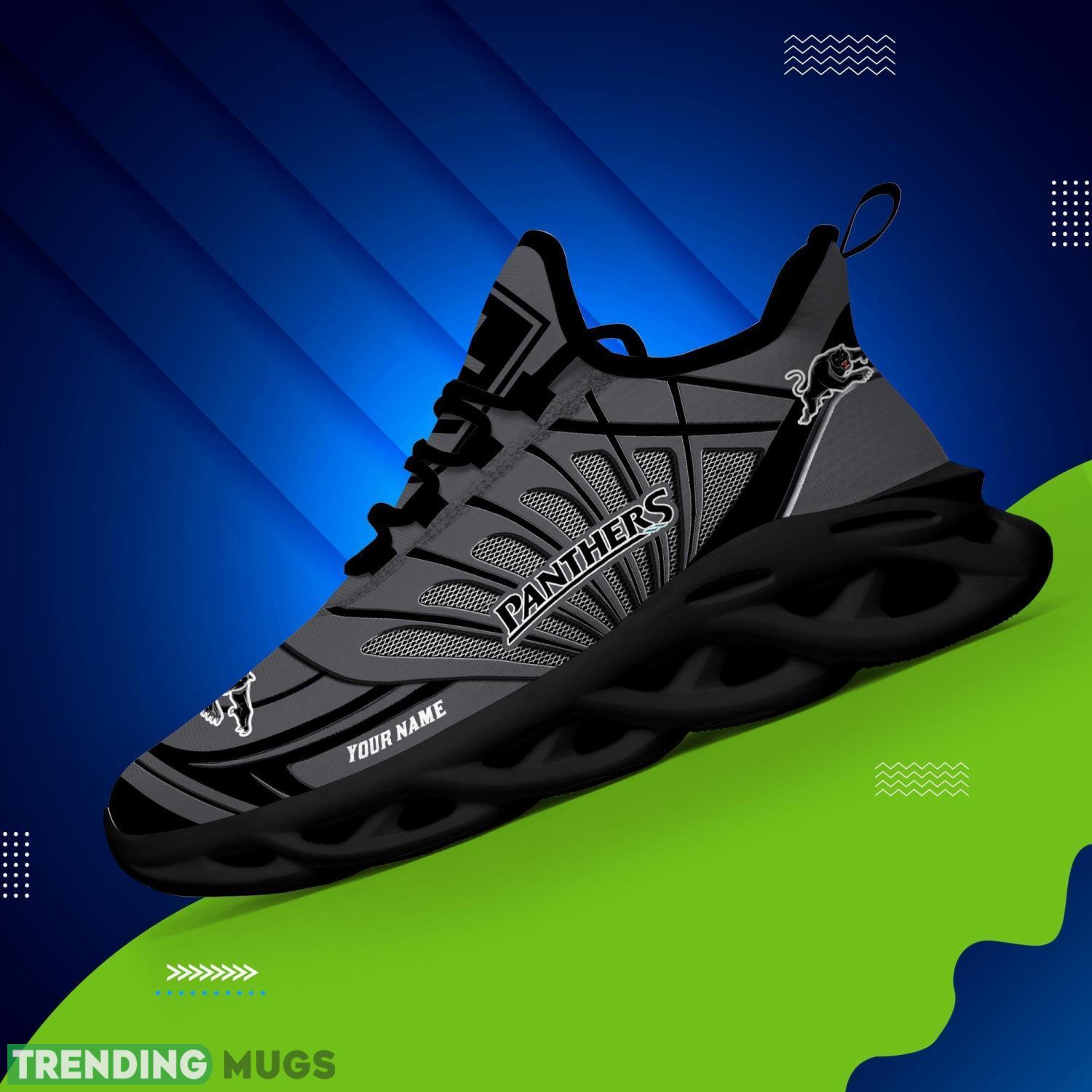 Custom Name Nrl Teams Penrith Panthers Personalized Name Max Soul Shoes Gift For Fans Sport Max Soul Custom Name Nrl Teams Penrith Panthers Personalized Name Max Soul Shoes Gift For Fans Sport Max Soul