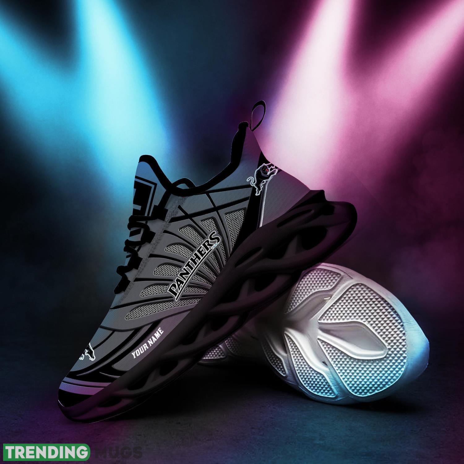 Custom Name Nrl Teams Penrith Panthers Personalized Name Max Soul Shoes Gift For Fans Sport Max Soul Custom Name Nrl Teams Penrith Panthers Personalized Name Max Soul Shoes Gift For Fans Sport Max Soul