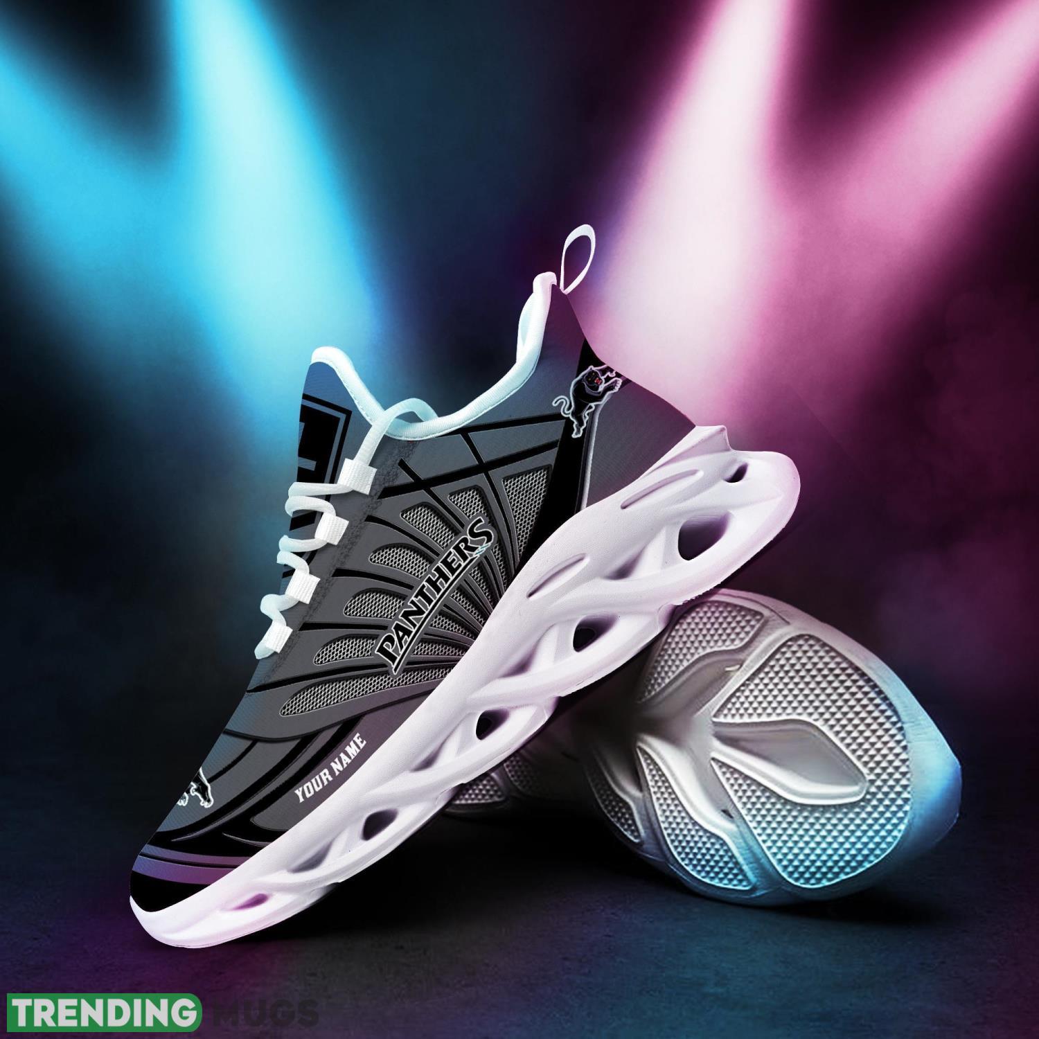 Custom Name Nrl Teams Penrith Panthers Personalized Name Max Soul Shoes Gift For Fans Sport Max Soul Custom Name Nrl Teams Penrith Panthers Personalized Name Max Soul Shoes Gift For Fans Sport Max Soul