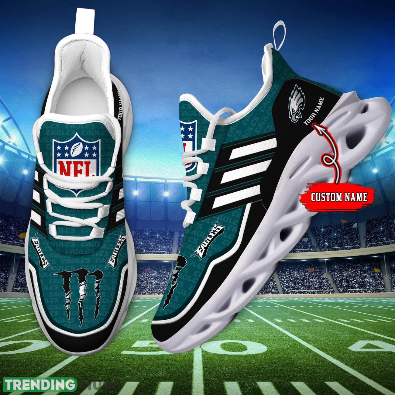 Custom Name Philadelphia Eagles Personalized Sneakers Max Soul Shoes For Fans Product Photo 1 Custom Name Philadelphia Eagles Personalized Sneakers Max Soul Shoes For Fans Product Photo 1