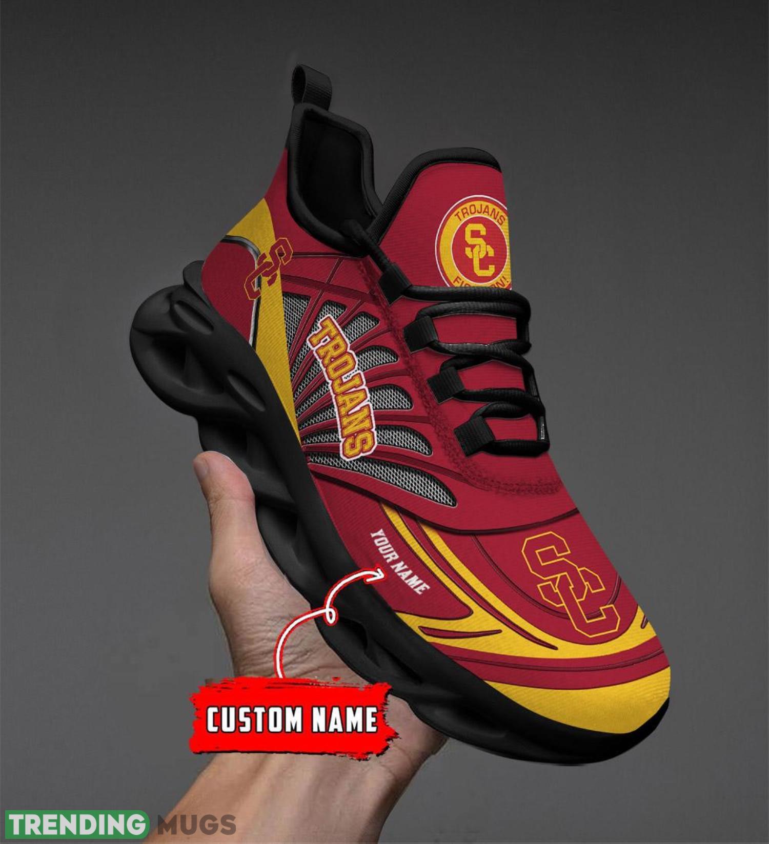 Custom Name Sport Fans Usc Trojans Personalized Name Max Soul Shoes Unique Gift Max Soul Custom Name Sport Fans Usc Trojans Personalized Name Max Soul Shoes Unique Gift Max Soul