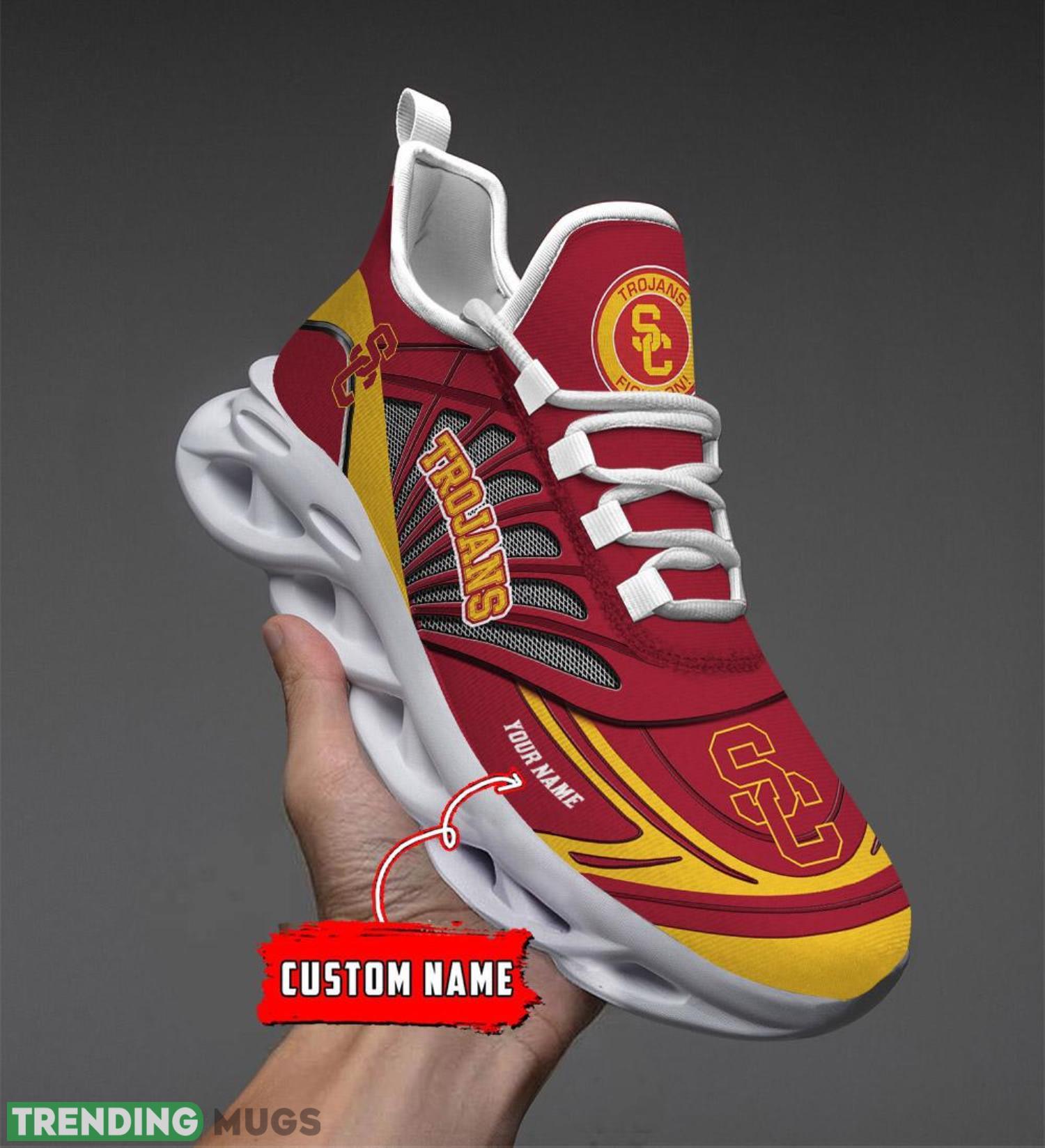 Custom Name Sport Fans Usc Trojans Personalized Name Max Soul Shoes Unique Gift Product Photo 1 Custom Name Sport Fans Usc Trojans Personalized Name Max Soul Shoes Unique Gift Product Photo 1