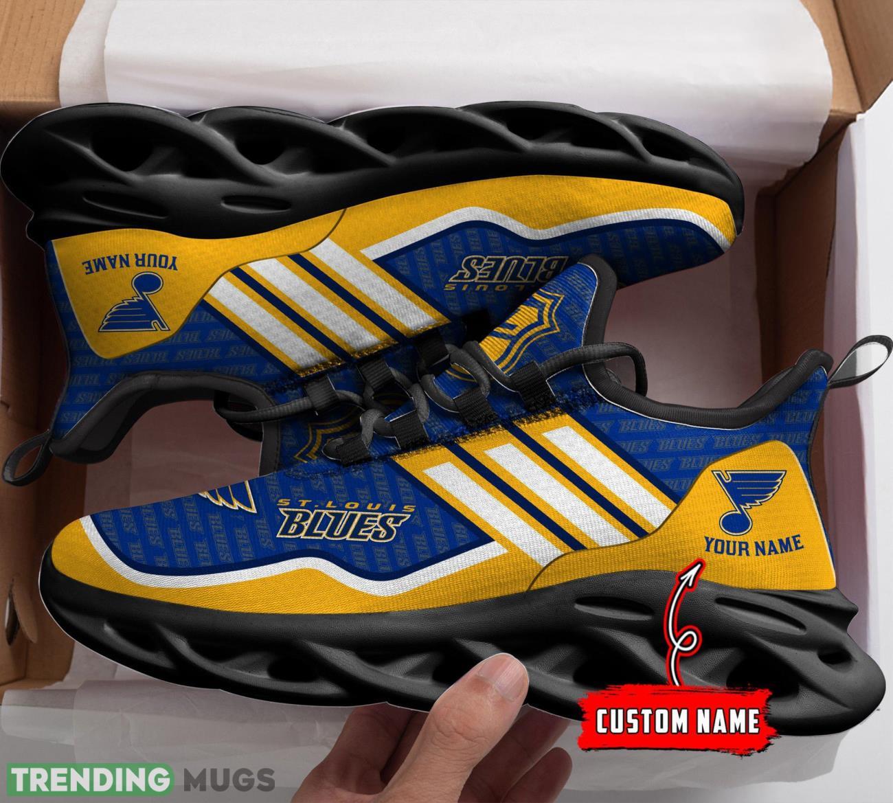 Custom Name St. Louis Blues CAMO Personalized Gift Max Soul Shoes Max Soul Custom Name St. Louis Blues CAMO Personalized Gift Max Soul Shoes Max Soul