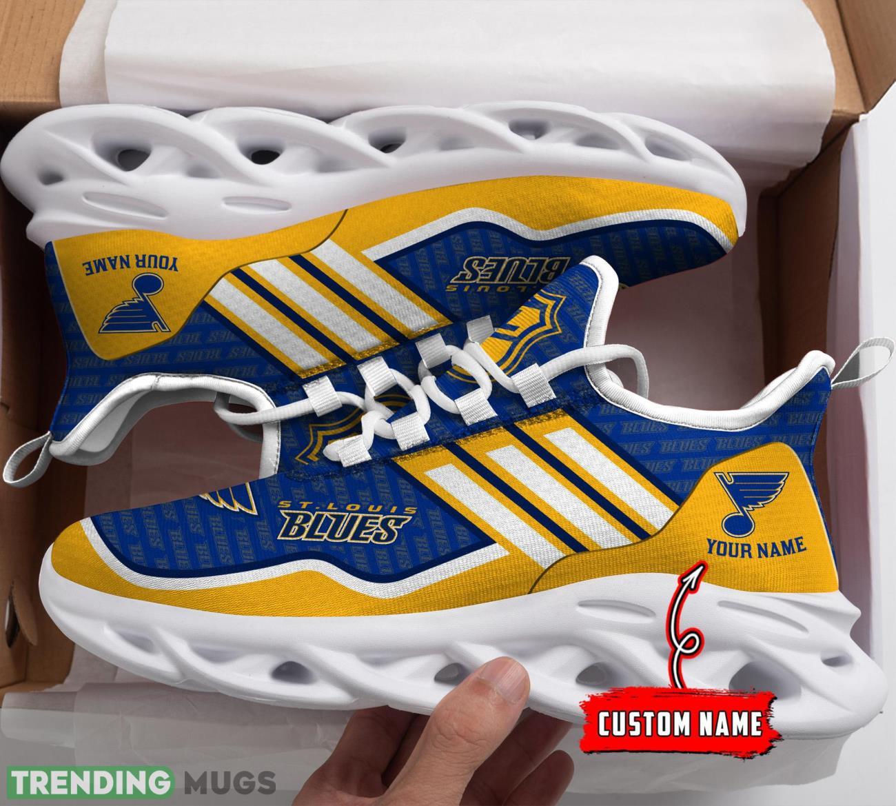 Custom Name St. Louis Blues CAMO Personalized Gift Max Soul Shoes Max Soul Custom Name St. Louis Blues CAMO Personalized Gift Max Soul Shoes Max Soul