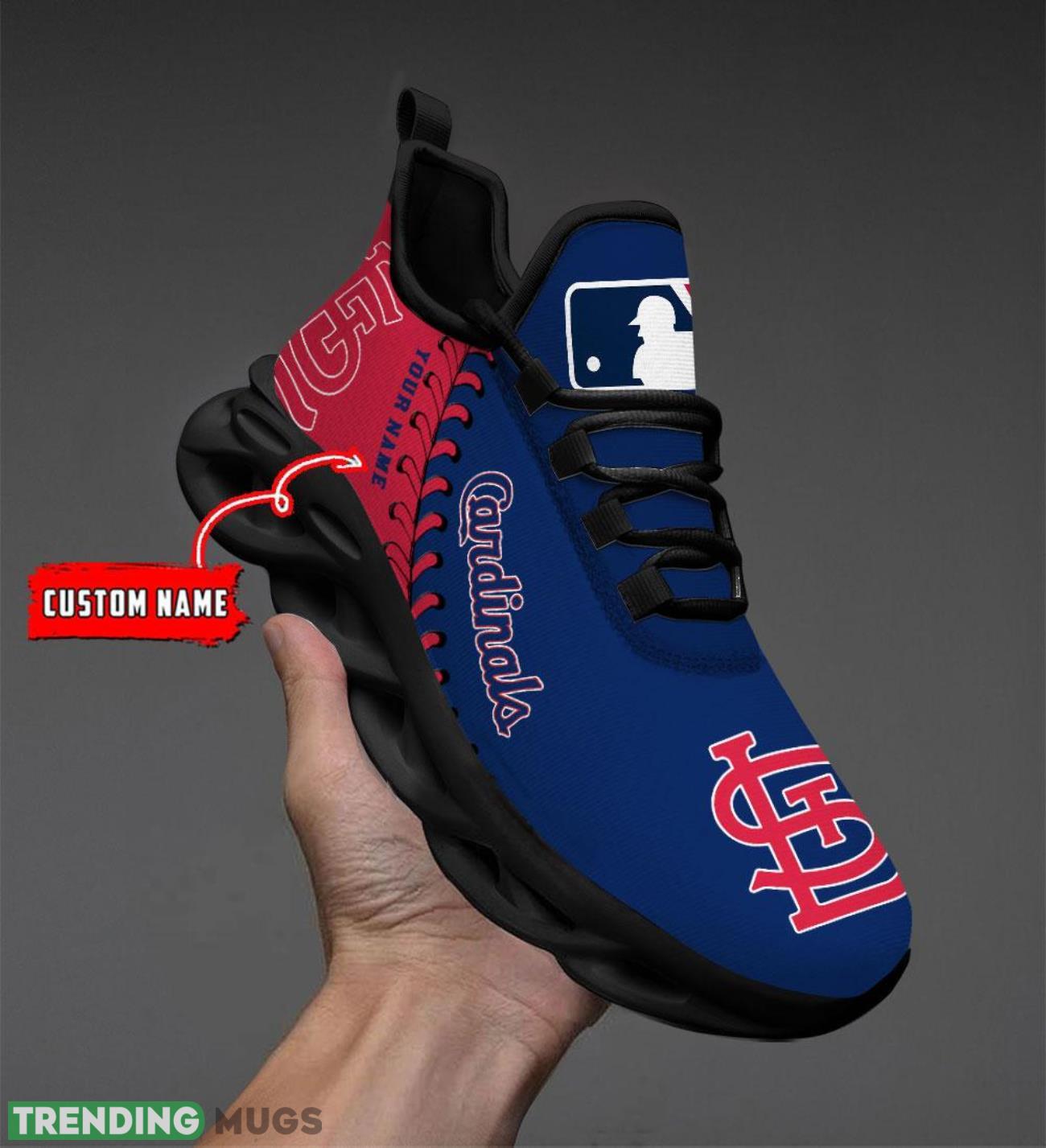 Custom Name St Louis Cardinals Max Soul Shoes Chunky Sneakers Custom Name Max Soul Custom Name St Louis Cardinals Max Soul Shoes Chunky Sneakers Custom Name Max Soul