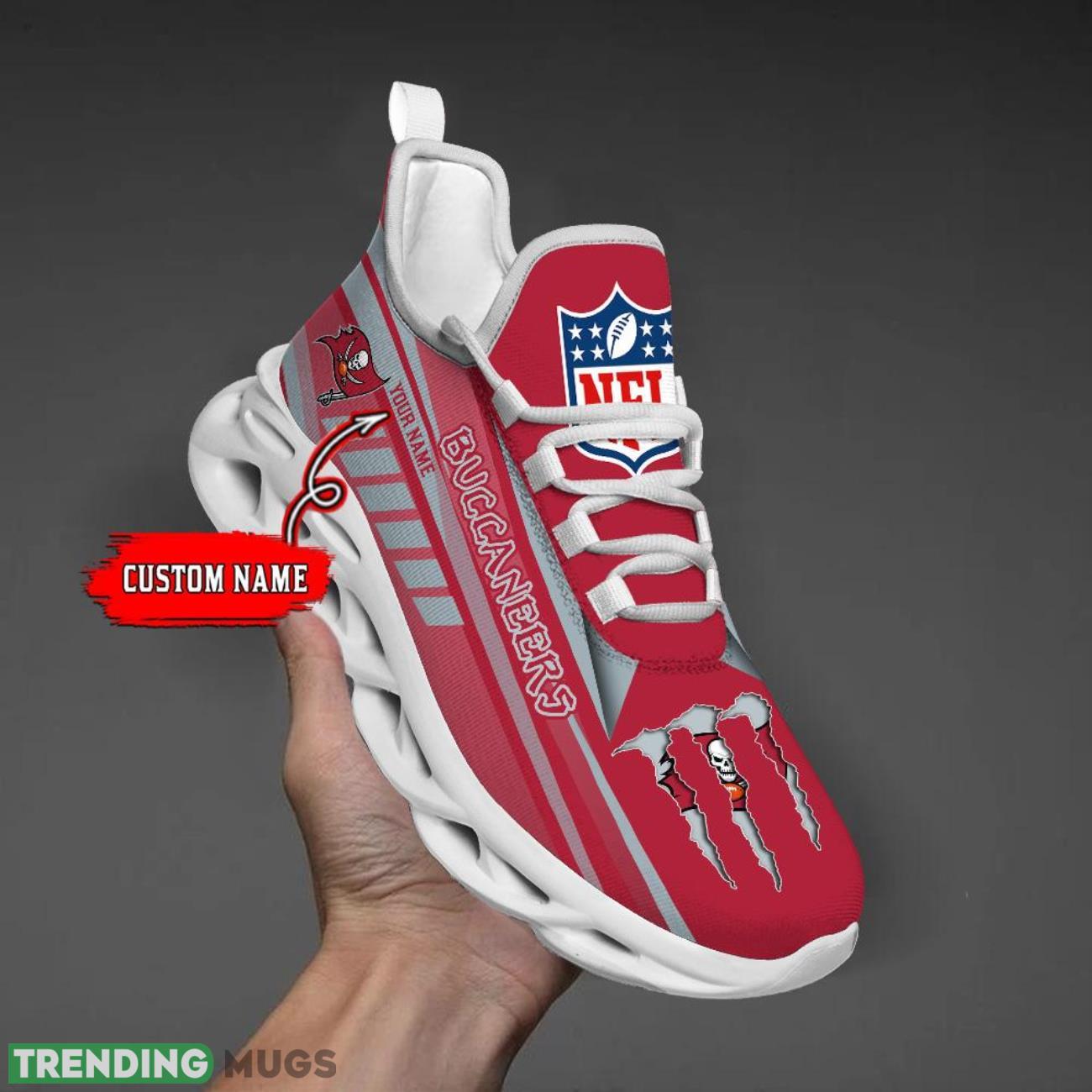 Custom Name Tampa Bay Buccaneers Custom Name For Fans Max Soul Sneakers Product Photo 1 Custom Name Tampa Bay Buccaneers Custom Name For Fans Max Soul Sneakers Product Photo 1