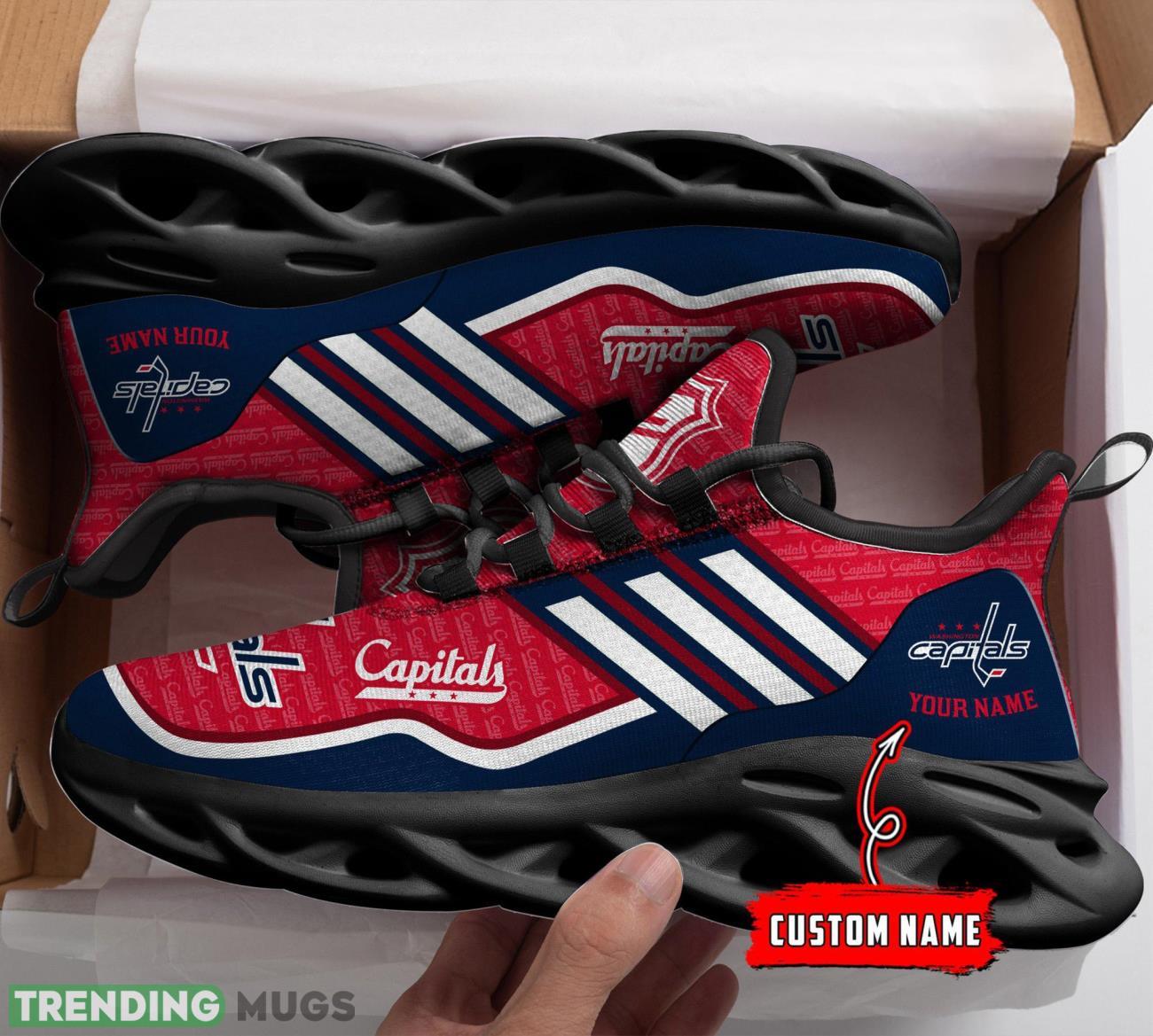 Custom Name Washington Capitals CAMO Personalized Gift Max Soul Shoes Max Soul Custom Name Washington Capitals CAMO Personalized Gift Max Soul Shoes Max Soul