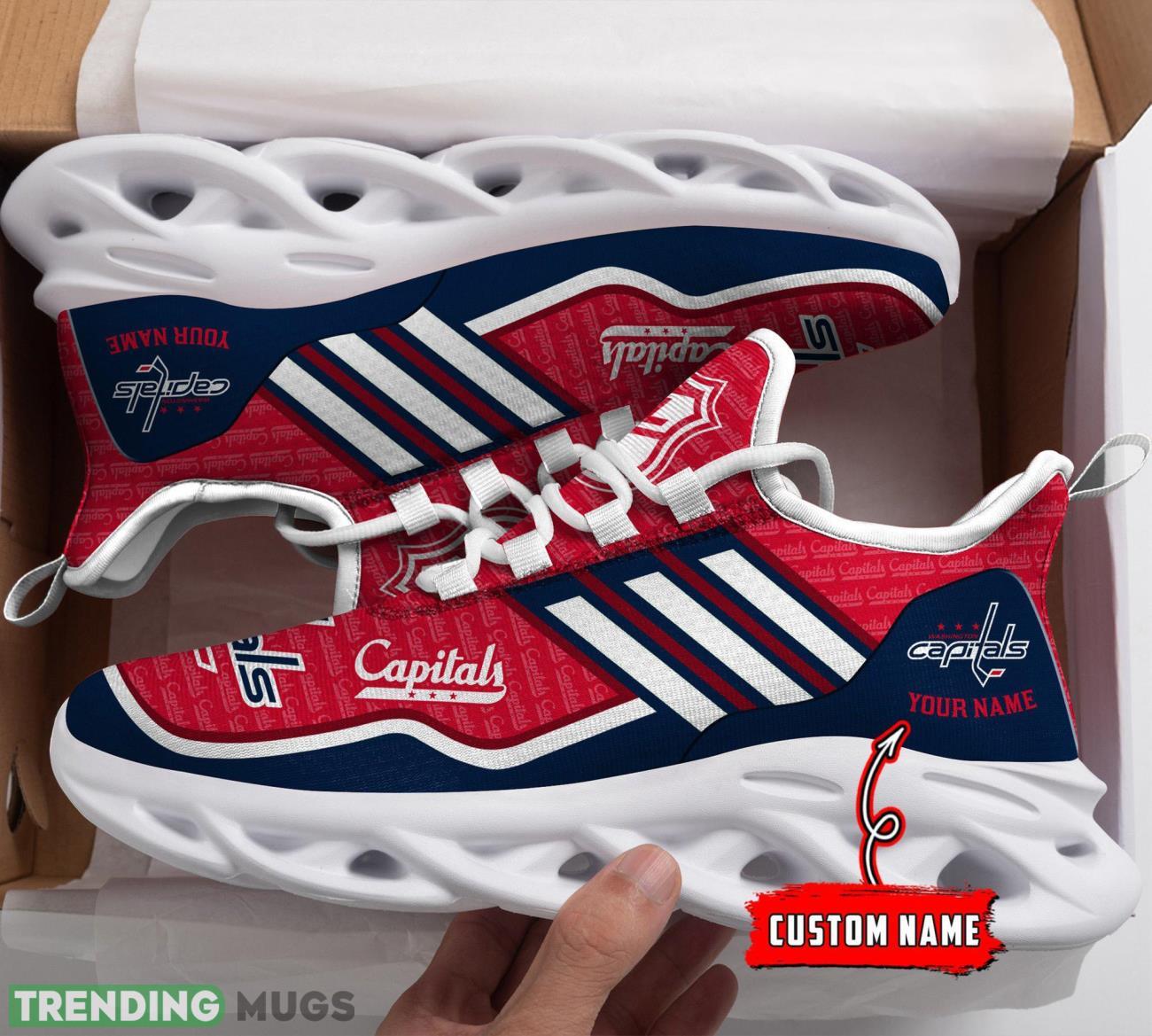 Custom Name Washington Capitals CAMO Personalized Gift Max Soul Shoes Max Soul Custom Name Washington Capitals CAMO Personalized Gift Max Soul Shoes Max Soul