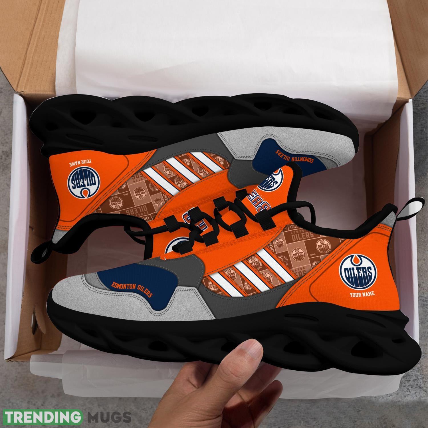 Edmonton Oilers Clunky Max Soul Shoes Running Shoes For Big Fans Max Soul Edmonton Oilers Clunky Max Soul Shoes Running Shoes For Big Fans Max Soul