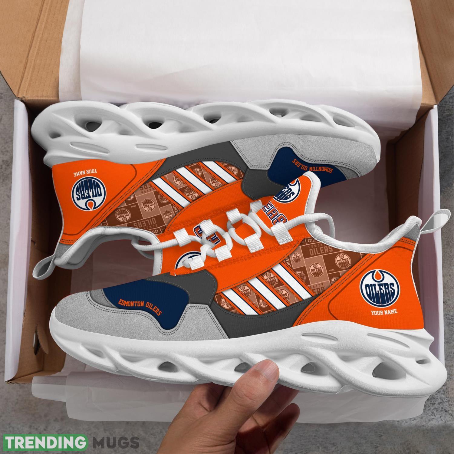 Edmonton Oilers Clunky Max Soul Shoes Running Shoes For Big Fans Max Soul Edmonton Oilers Clunky Max Soul Shoes Running Shoes For Big Fans Max Soul