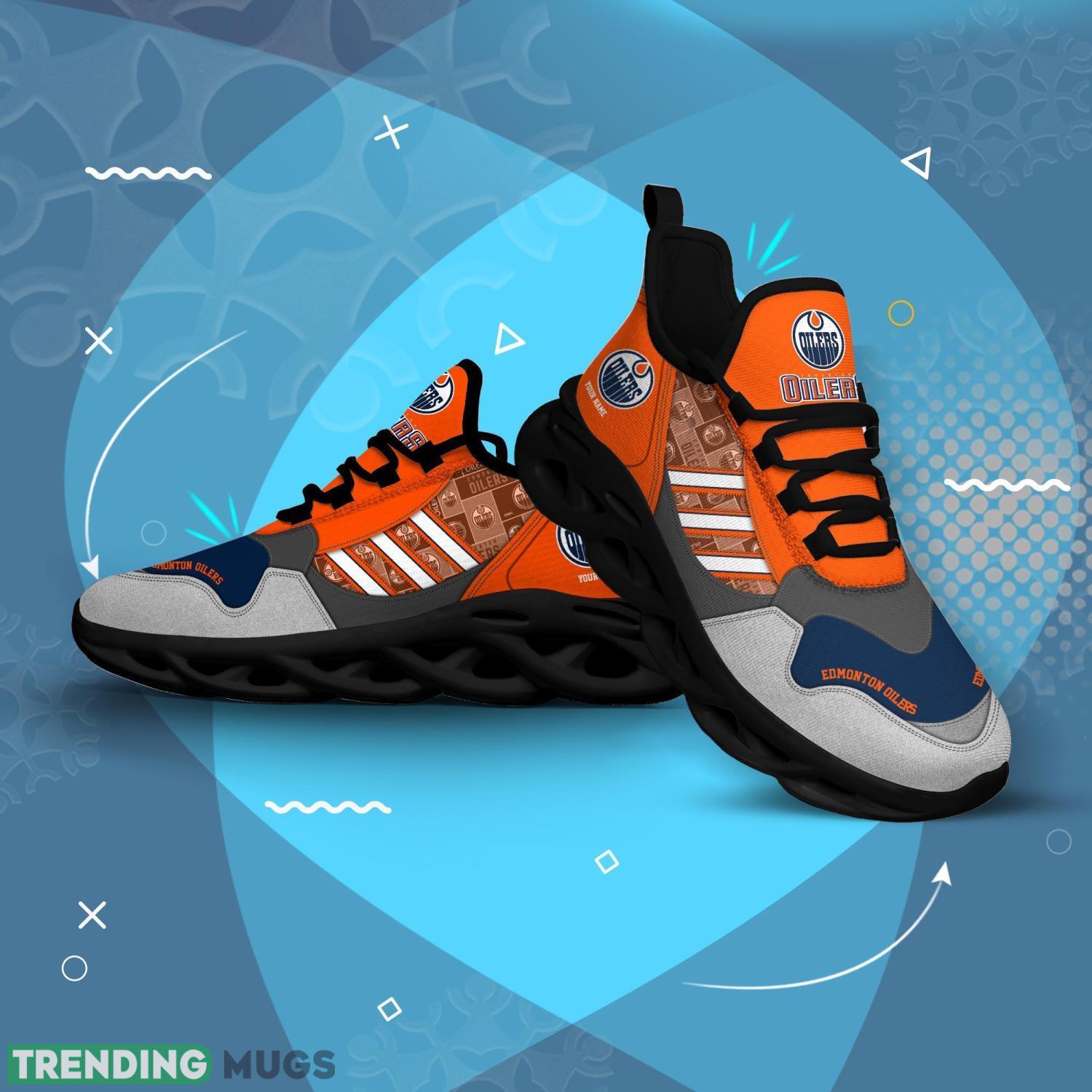 Edmonton Oilers Clunky Max Soul Shoes Running Shoes For Big Fans Max Soul Edmonton Oilers Clunky Max Soul Shoes Running Shoes For Big Fans Max Soul