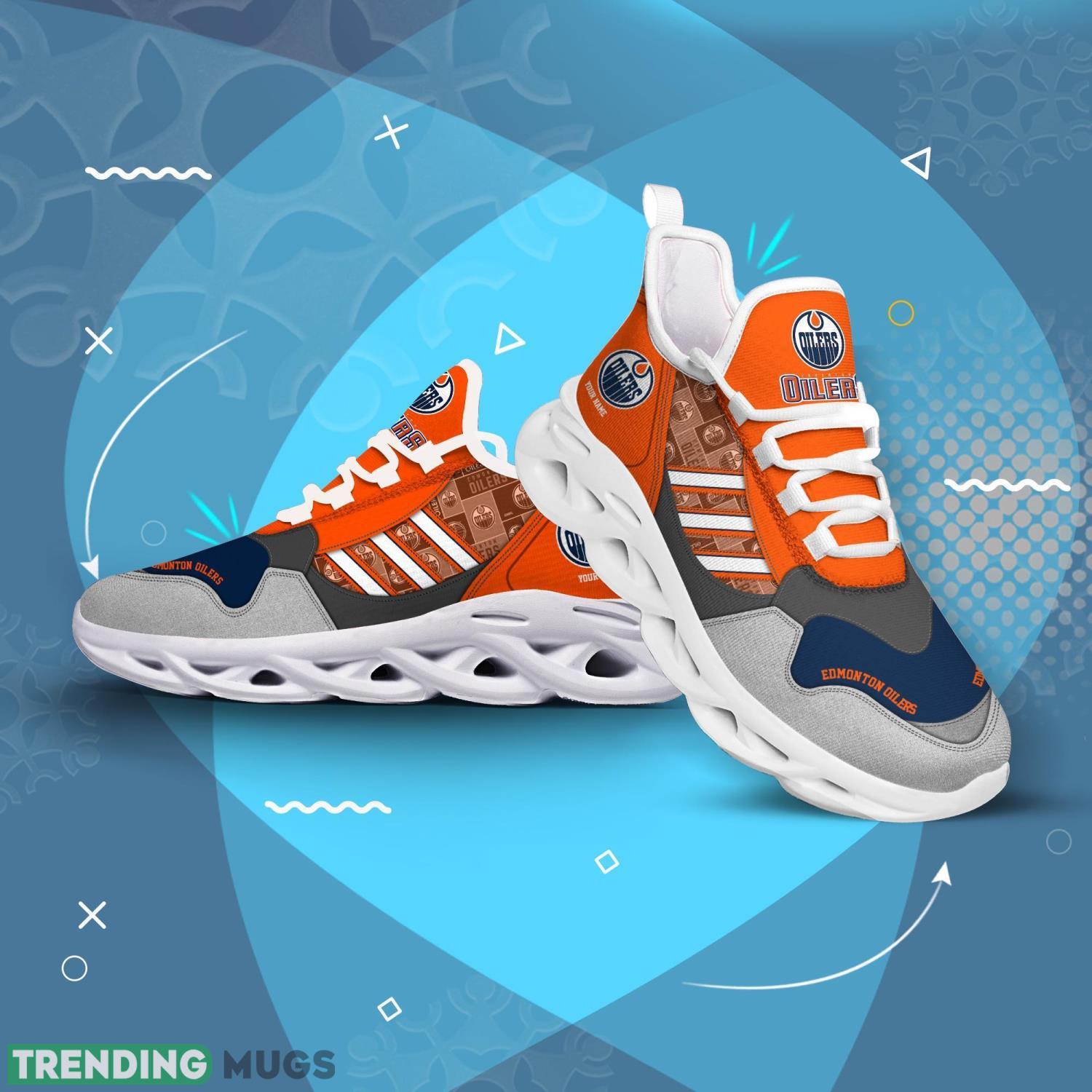Edmonton Oilers Clunky Max Soul Shoes Running Shoes For Big Fans Max Soul Edmonton Oilers Clunky Max Soul Shoes Running Shoes For Big Fans Max Soul