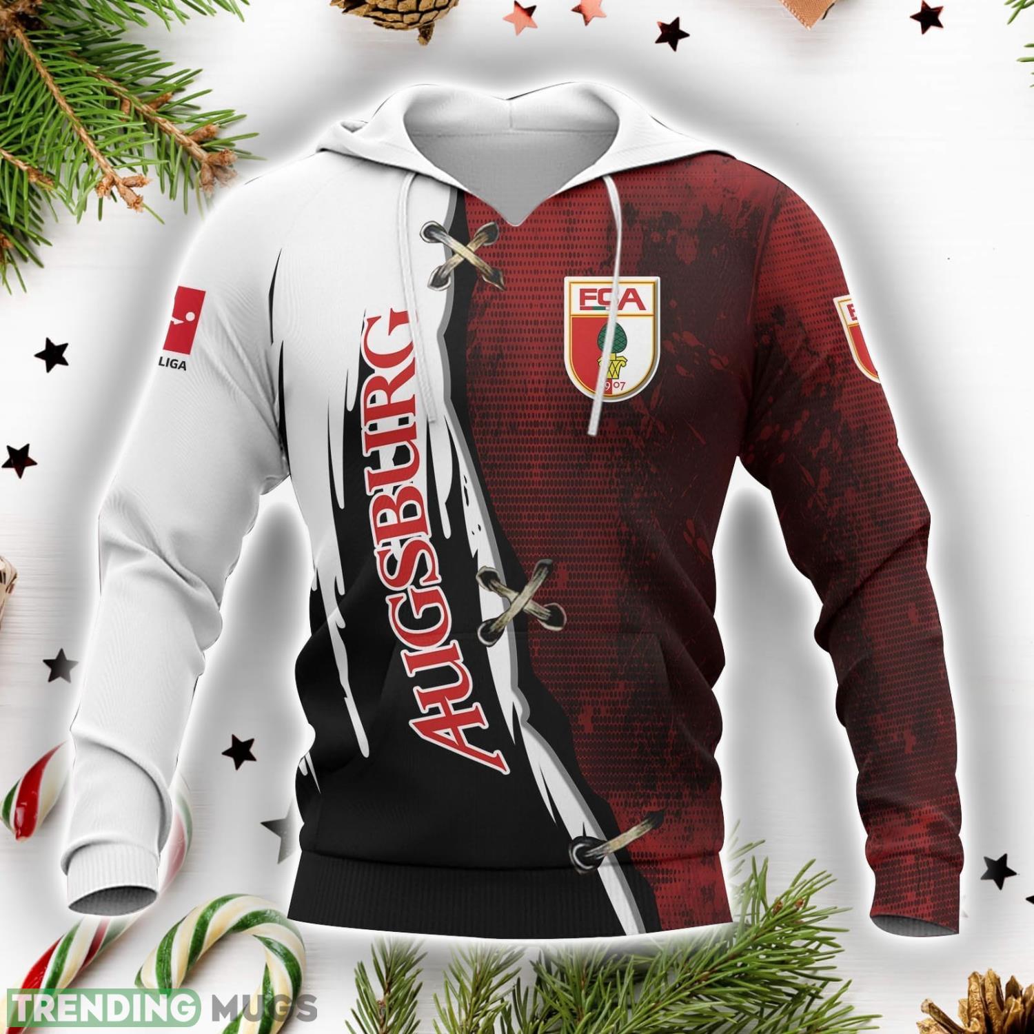 FC Augsburg Printing Hoodie 3D All Over Printed Special Gift Sport Fans Product Photo 1 FC Augsburg Printing Hoodie 3D All Over Printed Special Gift Sport Fans Product Photo 1