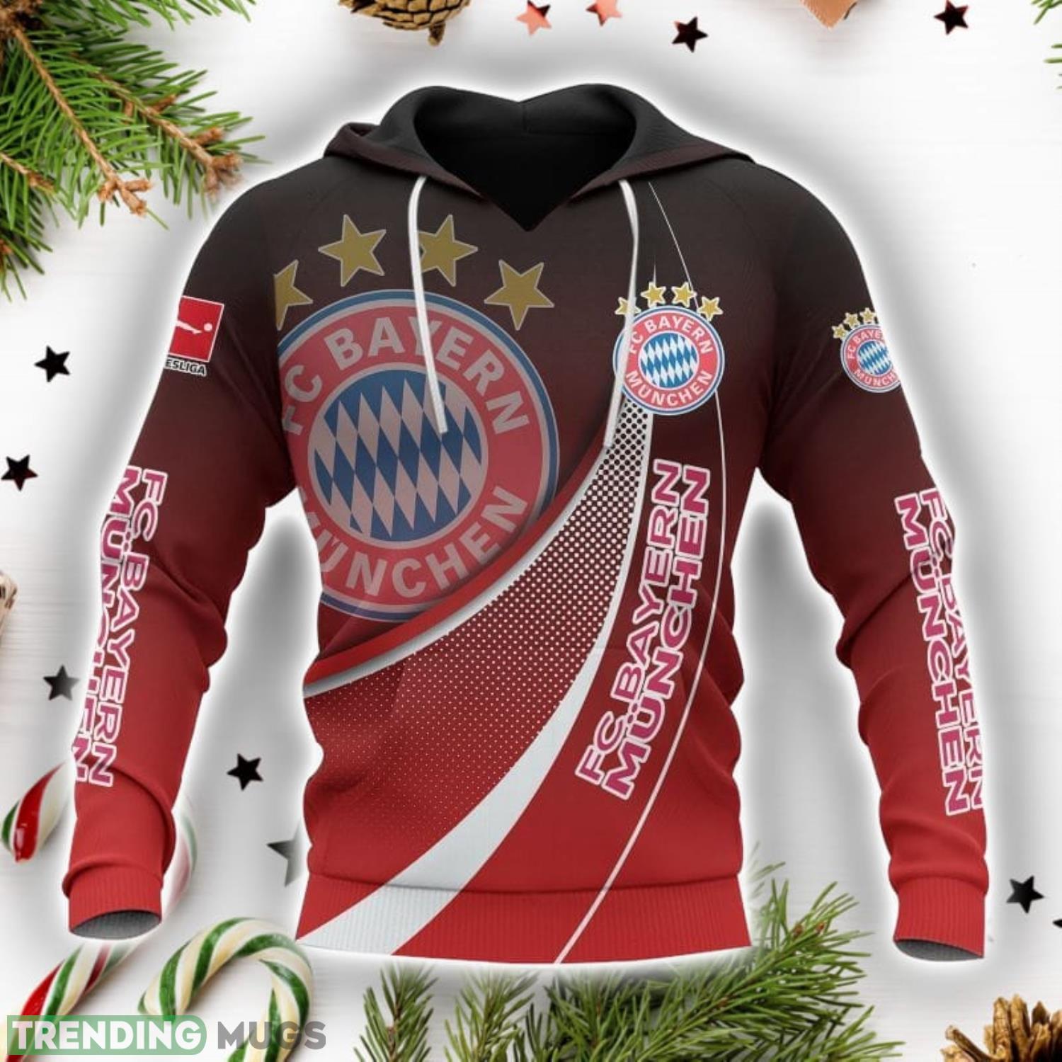 FC Bayern Munchen Printing Hoodie 3D All Over Printed Gift Fans Sport Product Photo 1 FC Bayern Munchen Printing Hoodie 3D All Over Printed Gift Fans Sport Product Photo 1
