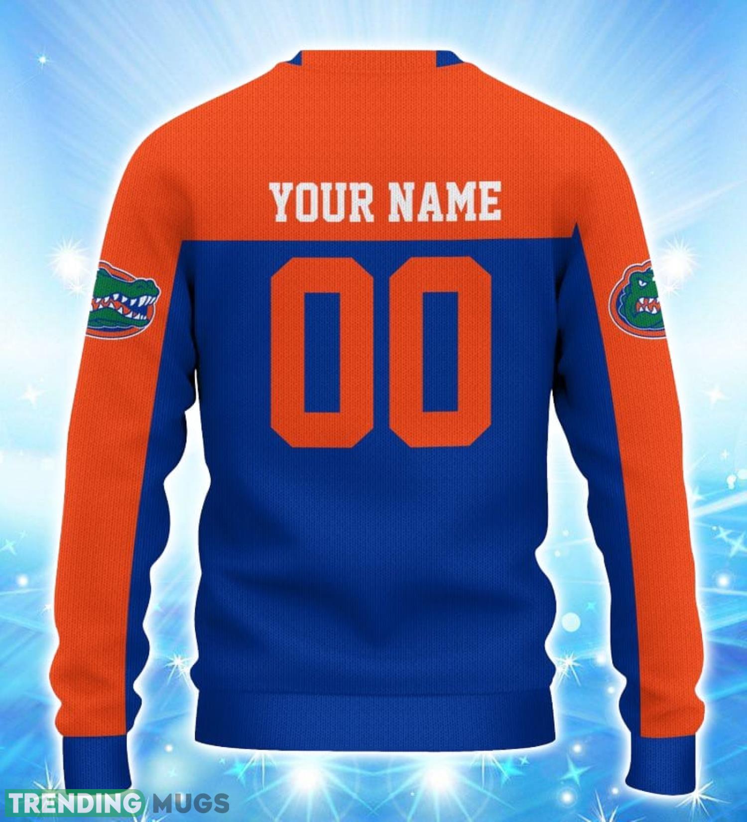 Florida Gators Limited Edition Knitted 3D Ugly Christmas Sweater Custom Name And Number 3D Sweater Florida Gators Limited Edition Knitted 3D Ugly Christmas Sweater Custom Name And Number 3D Sweater