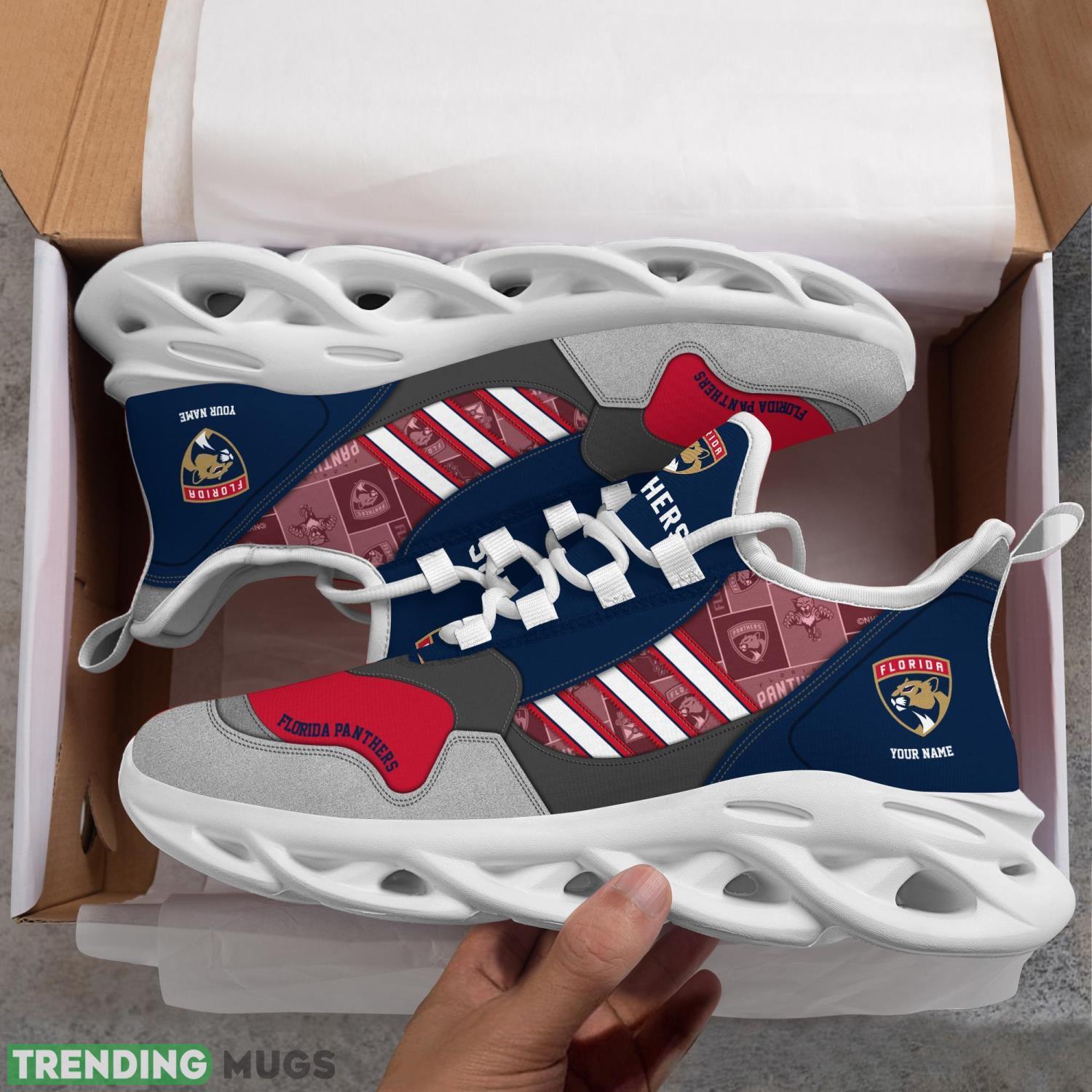 Florida Panthers Clunky Max Soul Shoes Running Shoes For Big Fans Max Soul Florida Panthers Clunky Max Soul Shoes Running Shoes For Big Fans Max Soul