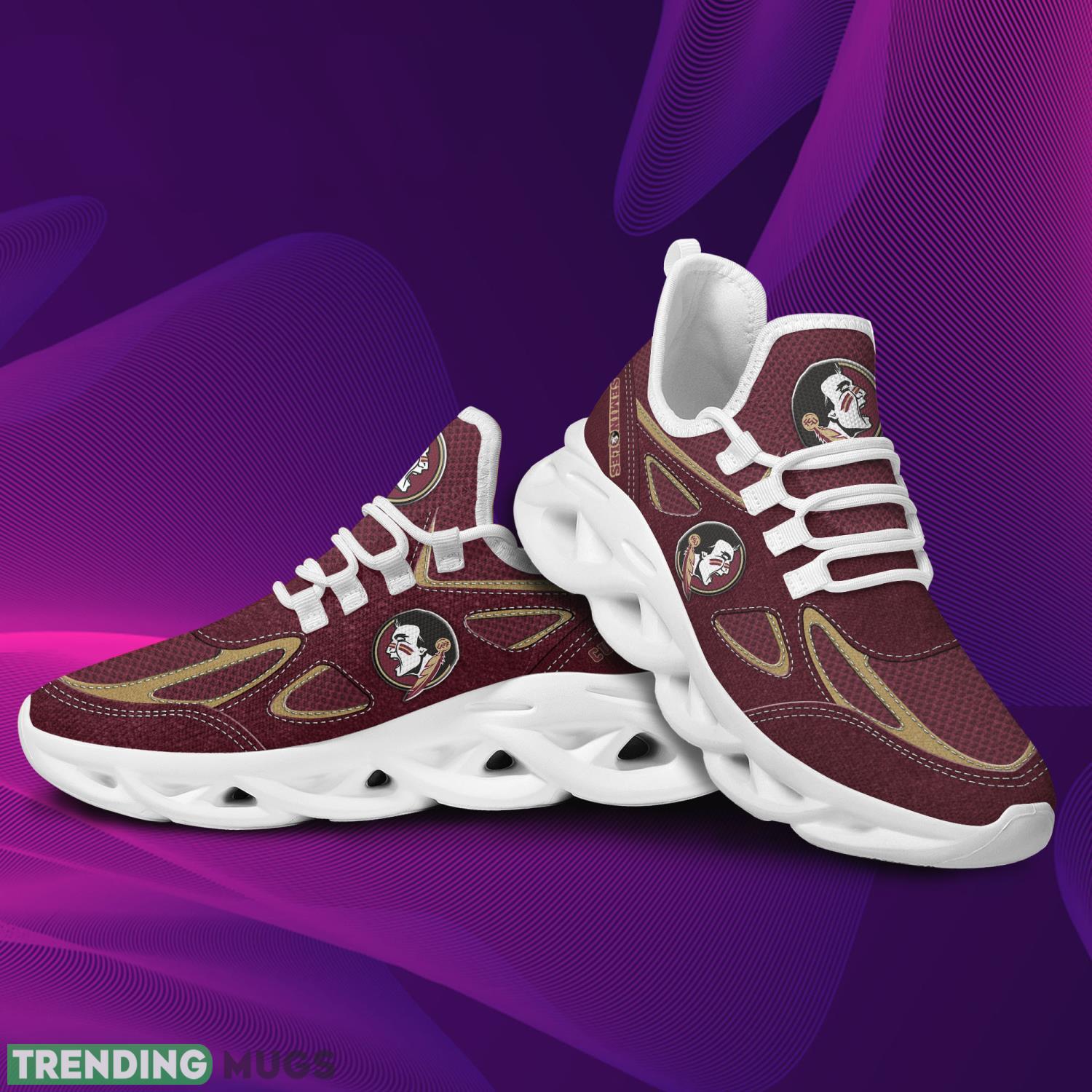 Florida State Seminoles NCAA Personalized Name Max Soul Shoes Clunky Shoes Running Sneakers Max Soul Florida State Seminoles NCAA Personalized Name Max Soul Shoes Clunky Shoes Running Sneakers Max Soul