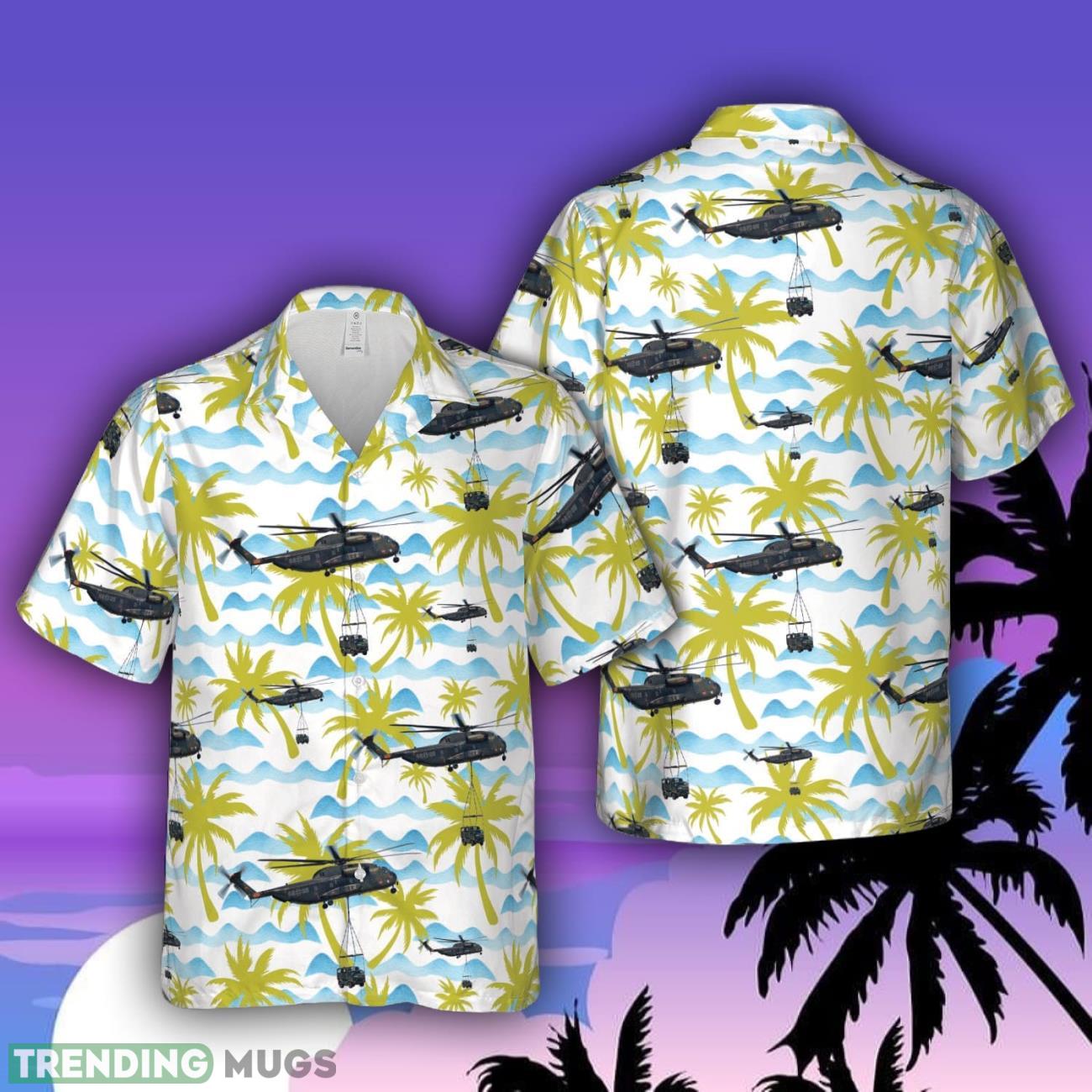 German Army Sikorsky CH-53G Aloha Hawaiian Shirt Beach Gift Short Sleeve Shirt Product Photo 1 German Army Sikorsky CH-53G Aloha Hawaiian Shirt Beach Gift Short Sleeve Shirt Product Photo 1