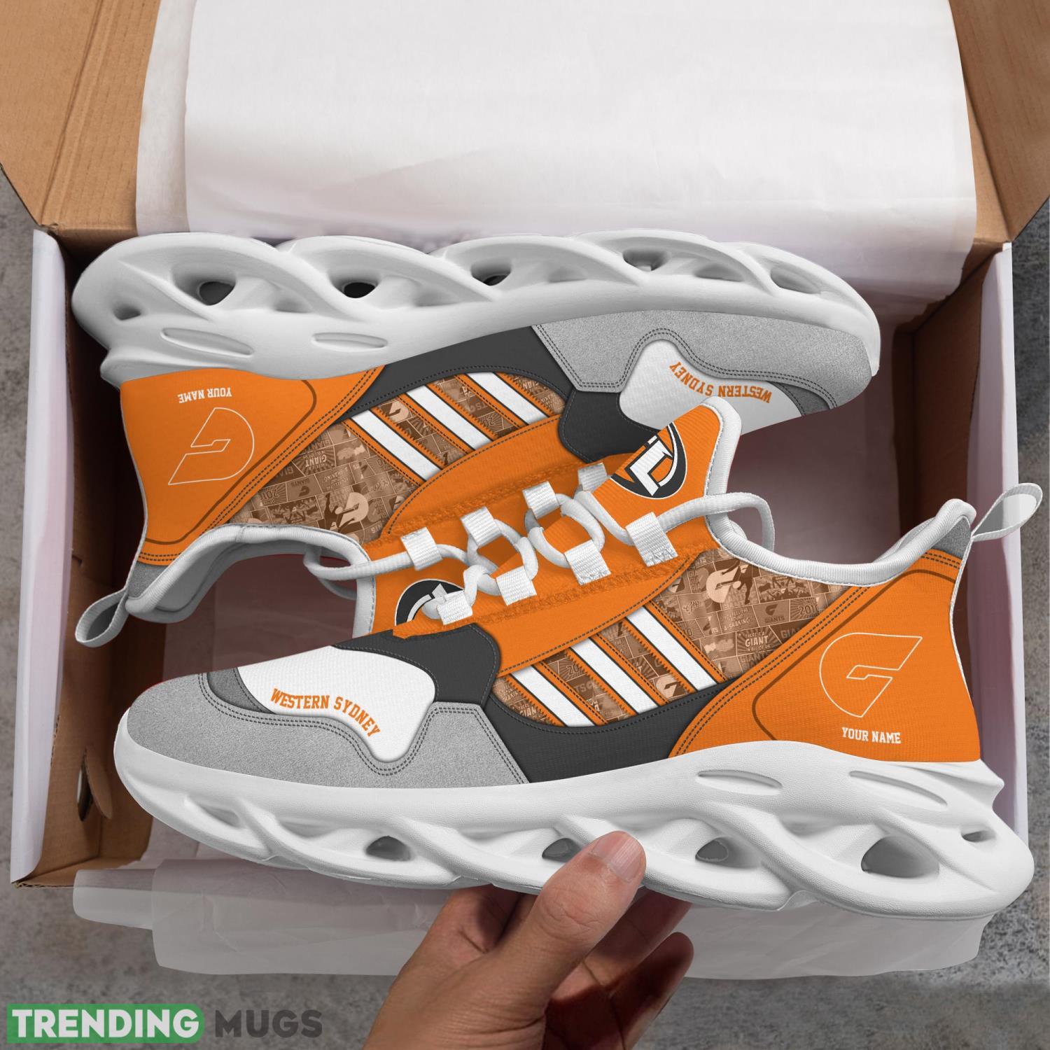 Greater Western Sydney AFL Clunky Max Soul Shoesfor Sport Fans Max Soul Greater Western Sydney AFL Clunky Max Soul Shoesfor Sport Fans Max Soul