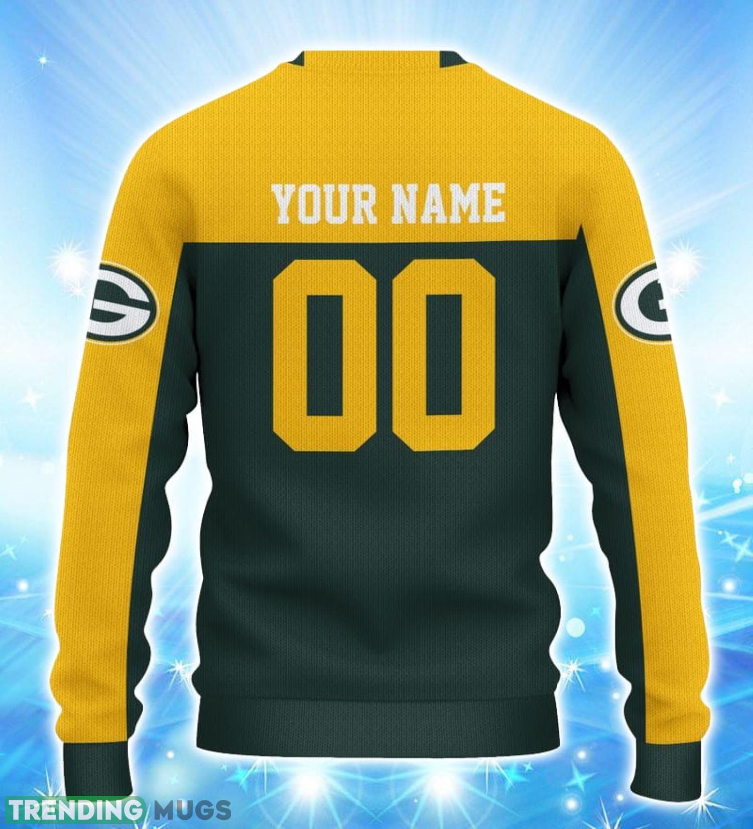 Green Bay Packers Limited Edition Knitted 3D Ugly Christmas Sweater Custom Name And Number 3D Sweater Green Bay Packers Limited Edition Knitted 3D Ugly Christmas Sweater Custom Name And Number 3D Sweater