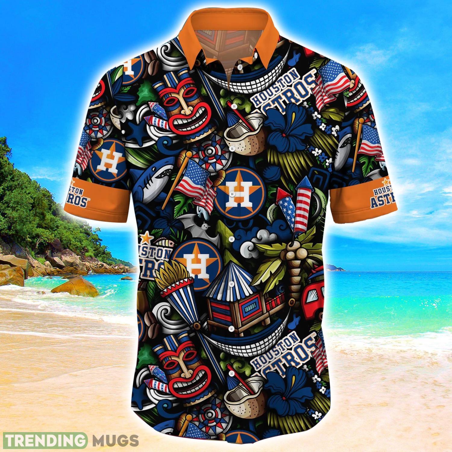 Houston Astros MLB Flower Hawaii Shirt Aloha Funny Pattern Summer Shirts Hawaiian Shirt Houston Astros MLB Flower Hawaii Shirt Aloha Funny Pattern Summer Shirts Hawaiian Shirt