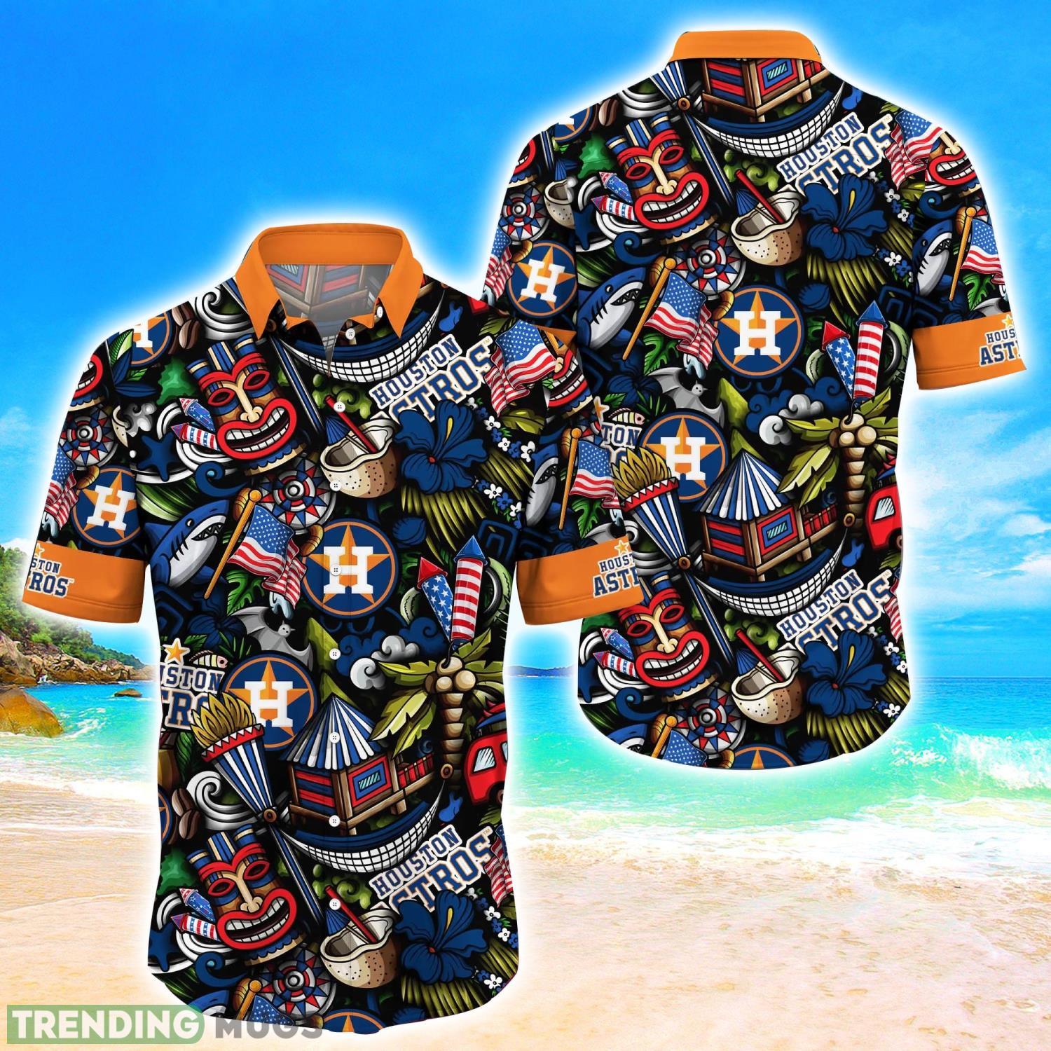 Houston Astros MLB Flower Hawaii Shirt Aloha Funny Pattern Summer Shirts Product Photo 1 Houston Astros MLB Flower Hawaii Shirt Aloha Funny Pattern Summer Shirts Product Photo 1